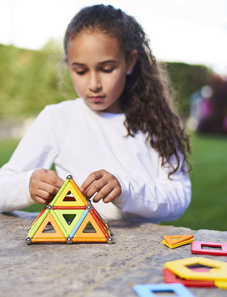 Geomag - Geomag Supercolor Panels Recycled 78 Pcs - steam-lelut - multi coloured - 4