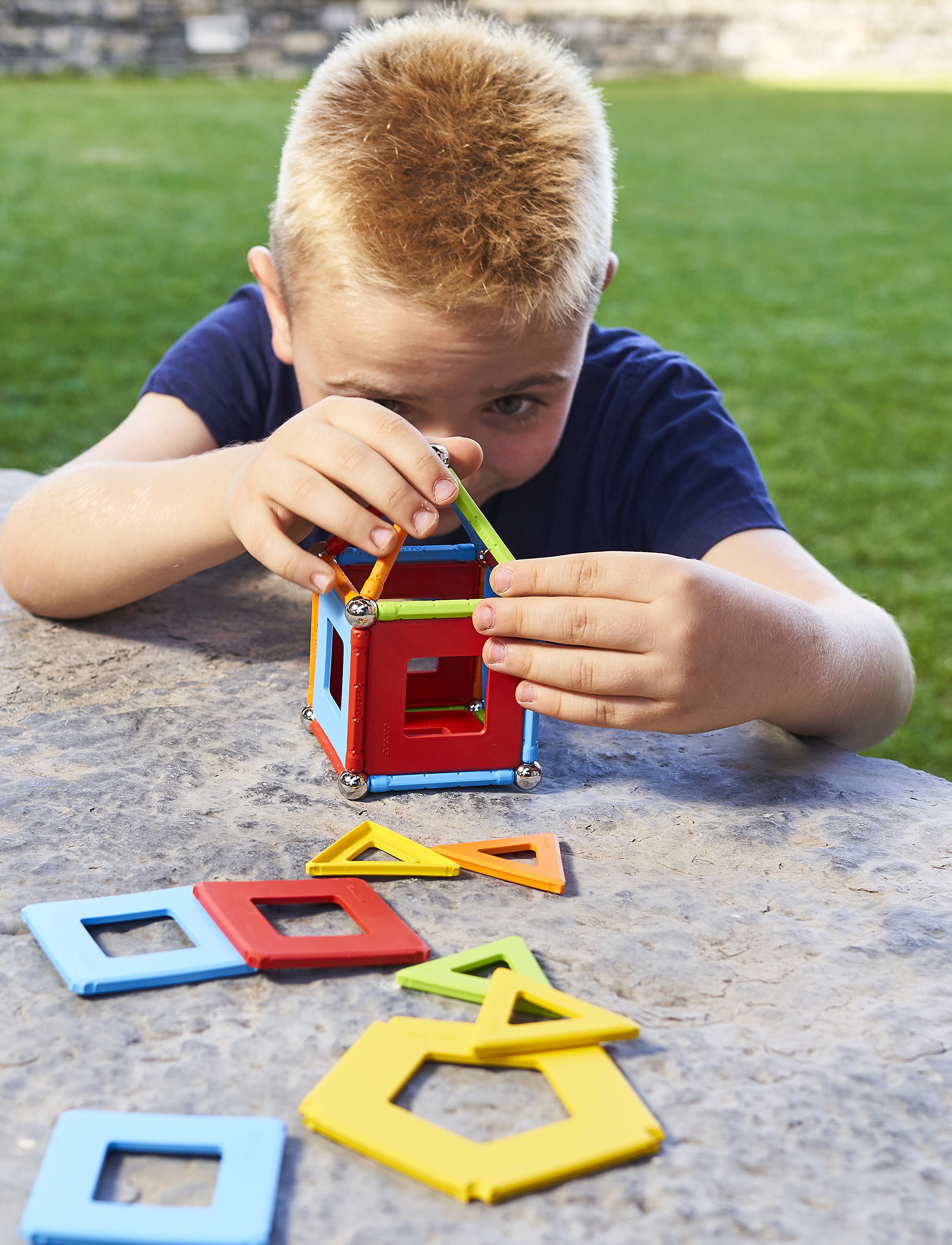 Geomag Geomag Supercolor Panels Recycled 52 Pcs, One Size, Multi/patterned, Legetøj > Experiments And Science, Børn