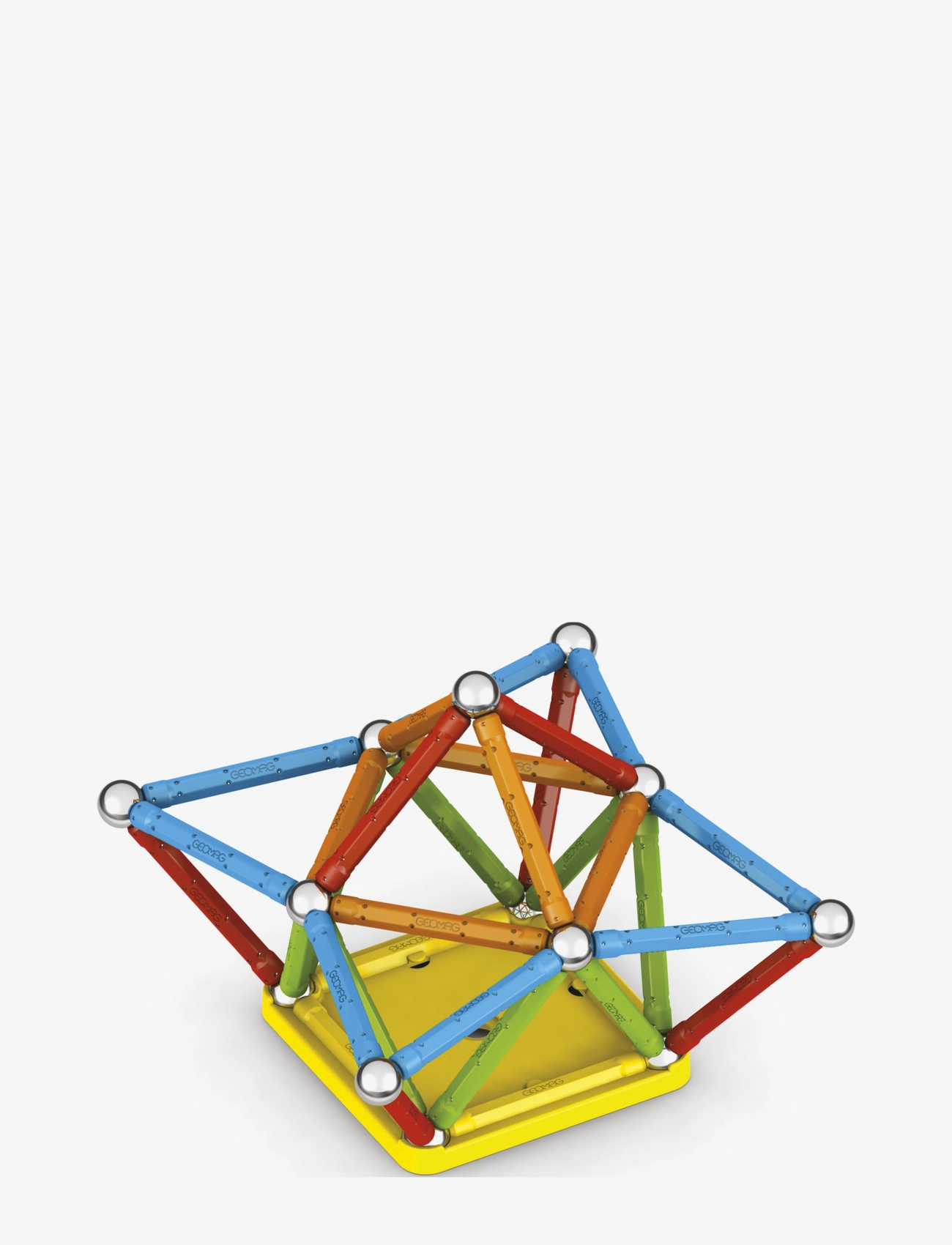 Geomag - Geomag Supercolor Recycled 60 Pcs - kubbasett - multi coloured - 2