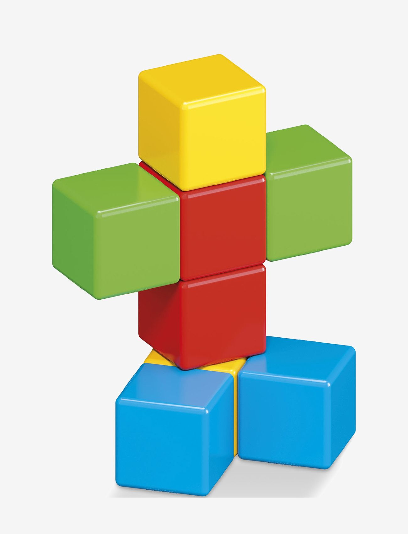 Geomag - Geomag Magicube Full Color Recycled Crystal 8 Pcs - byggklossar - multi coloured - 4