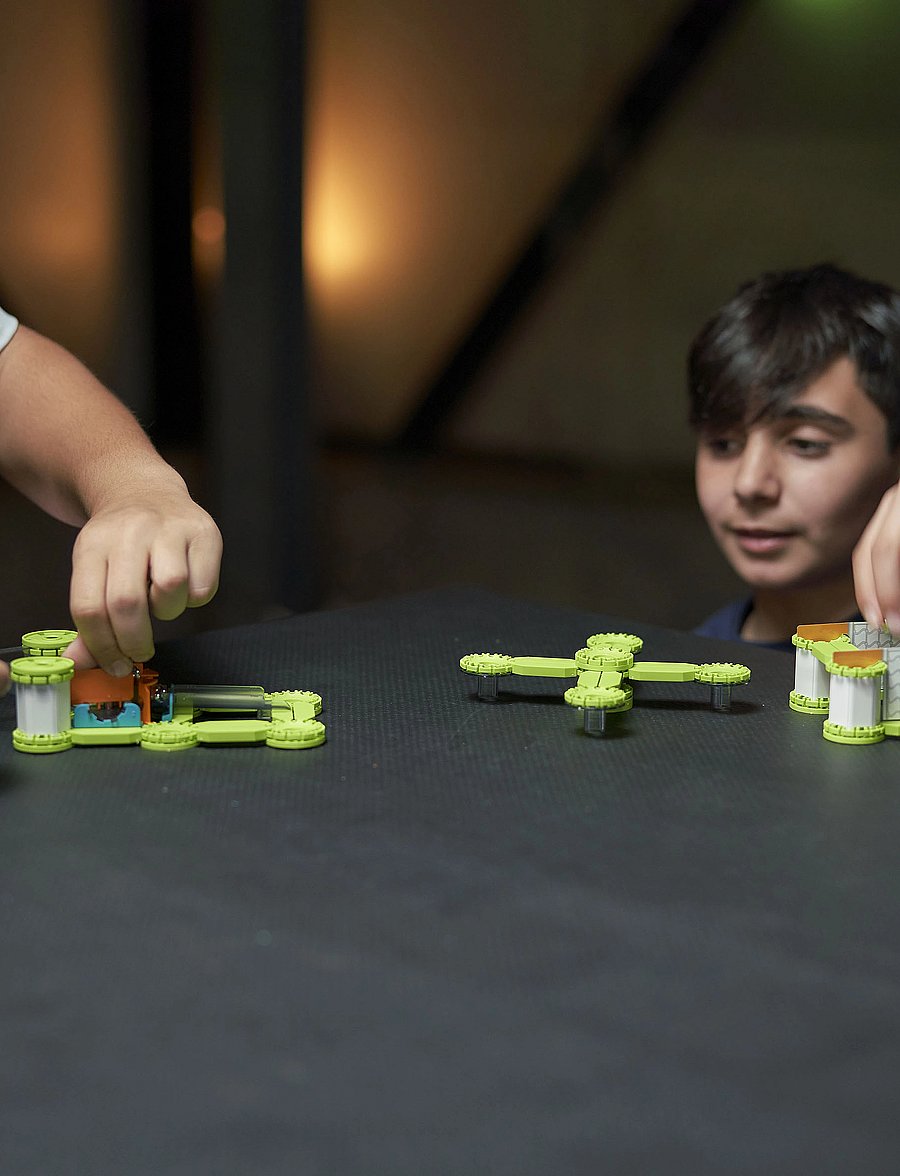 Geomag - Geomag Mechanics Recycled Challenge Goal - steam-leksaker - multi coloured - 0