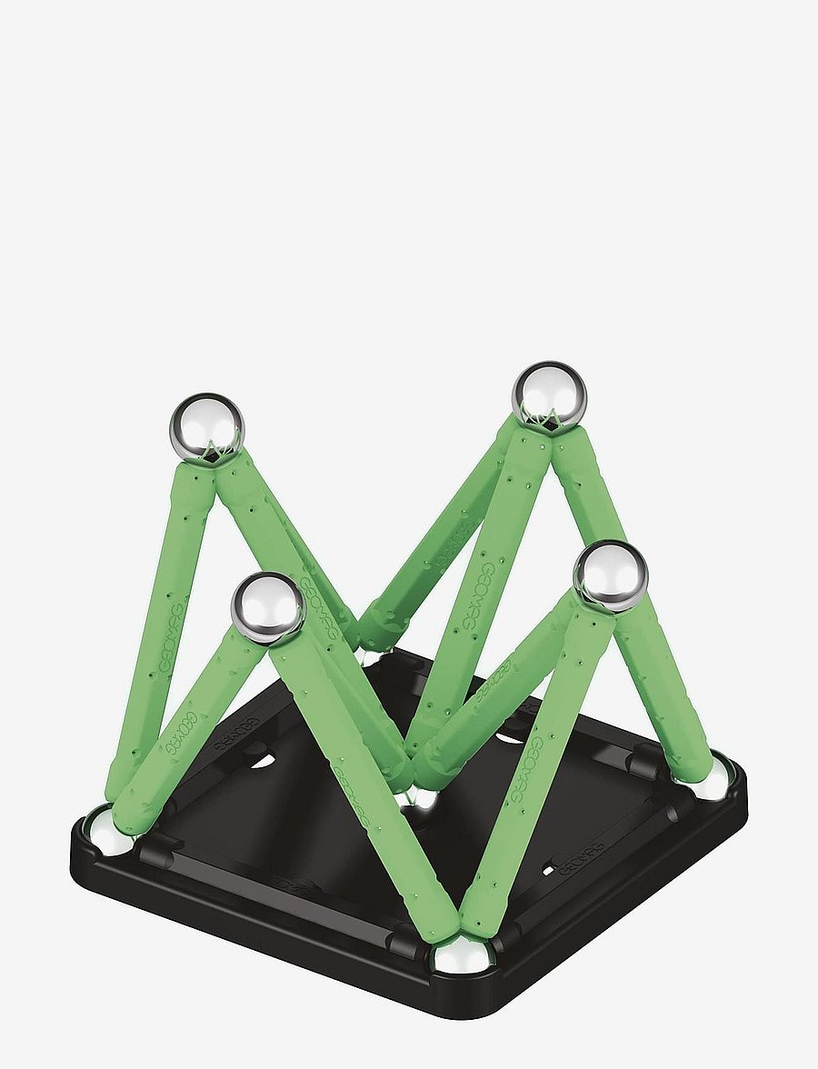 Geomag - Geomag Glow Recycled 25 Pcs - kubbasett - multi coloured - 5