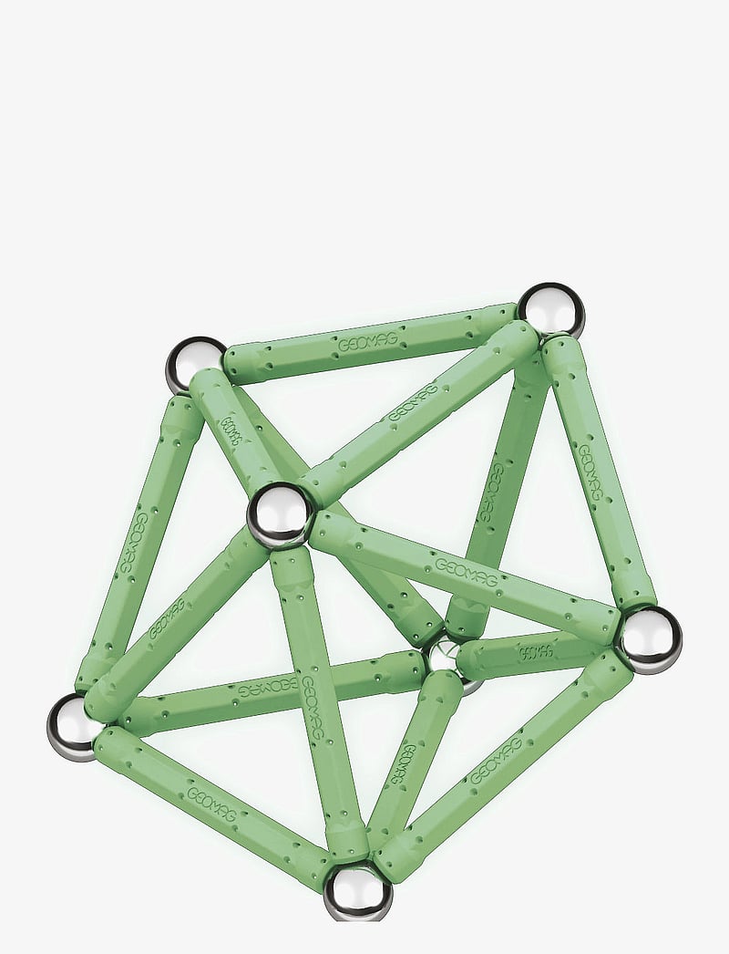 Geomag - Geomag Glow Recycled 60 Pcs - kubbasett - green - 1