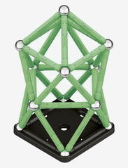 Geomag - Geomag Glow Recycled 60 Pcs - byggesæt - green - 3
