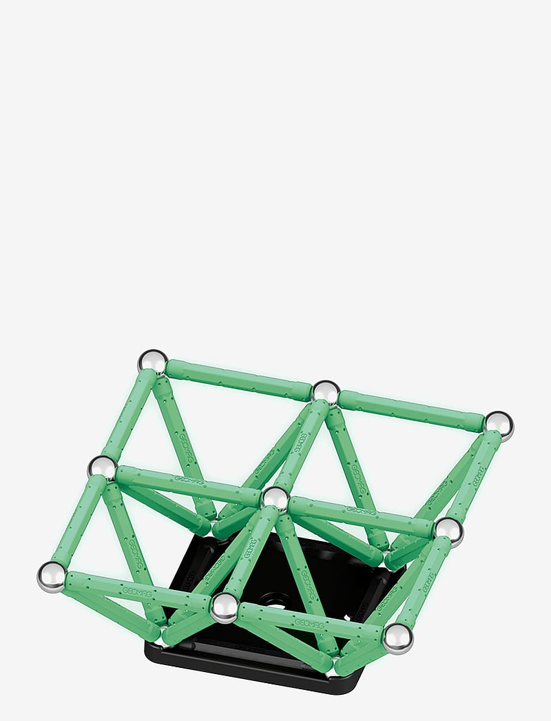 Geomag - Geomag Glow Recycled 60 Pcs - kubbasett - green - 4