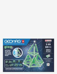 Geomag - Geomag Glow Recycled 60 Pcs - byggesæt - green - 7