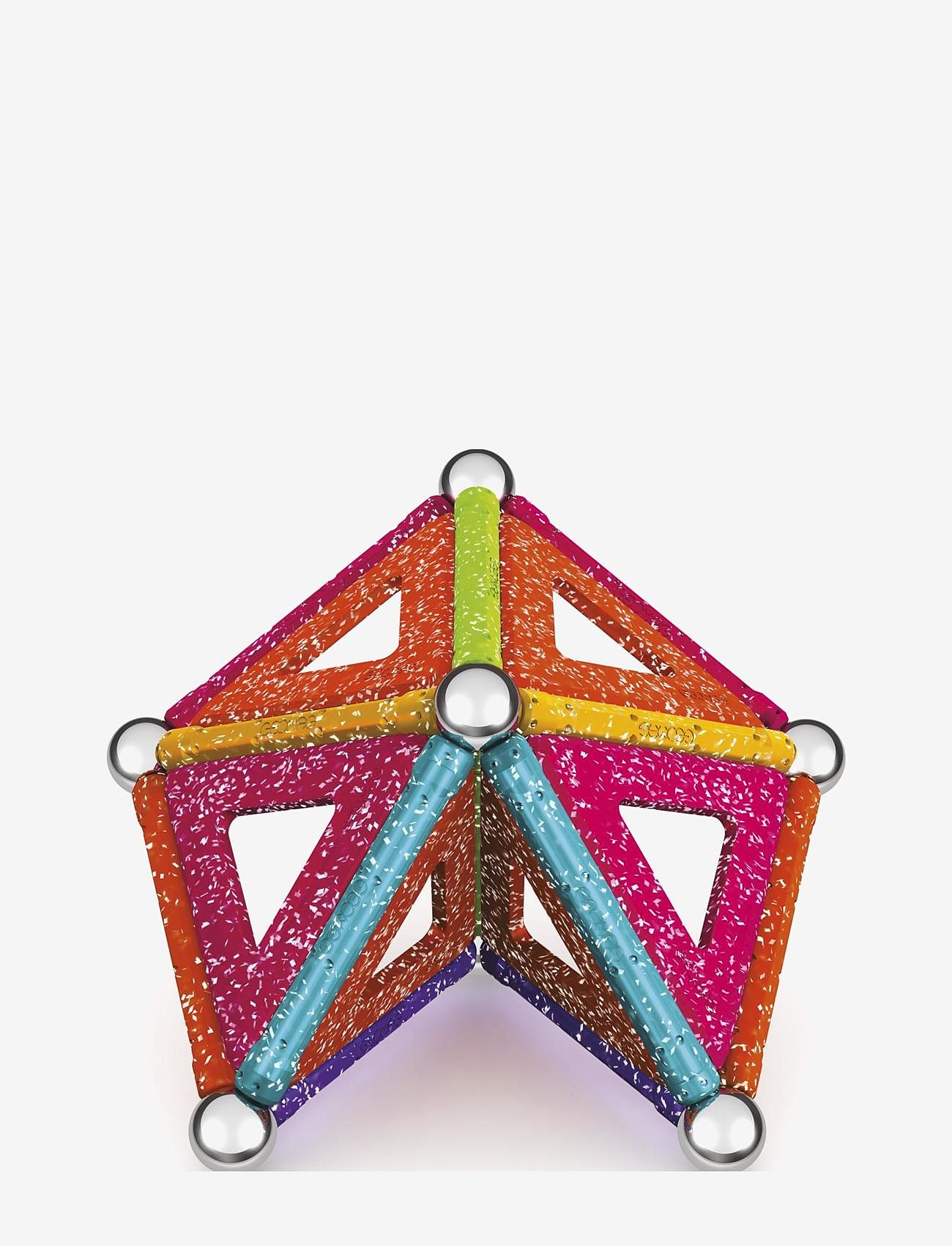 Geomag - Geomag Glitter Panels Recycled 35 Pcs - kubbasett - multi coloured - 4