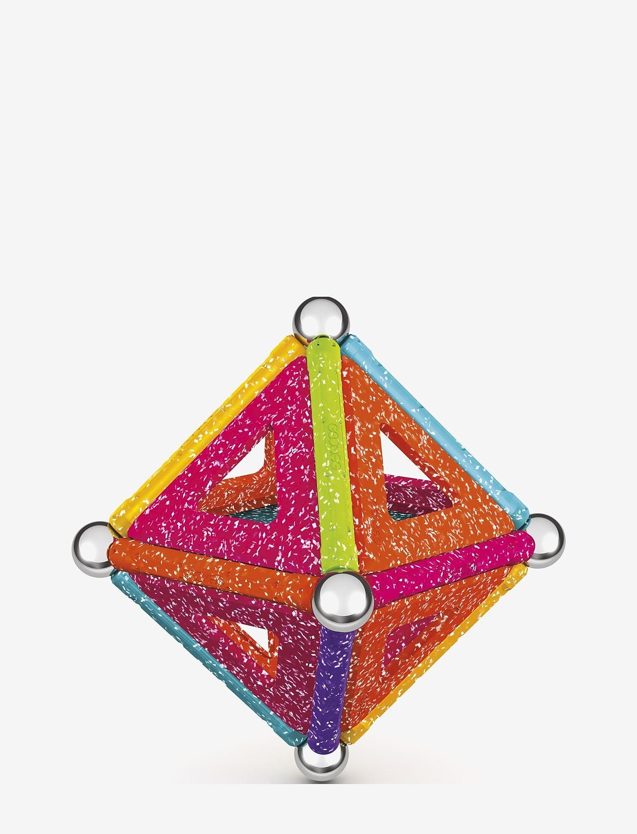 Geomag - Geomag Glitter Panels Recycled 35 Pcs - kubbasett - multi coloured - 5