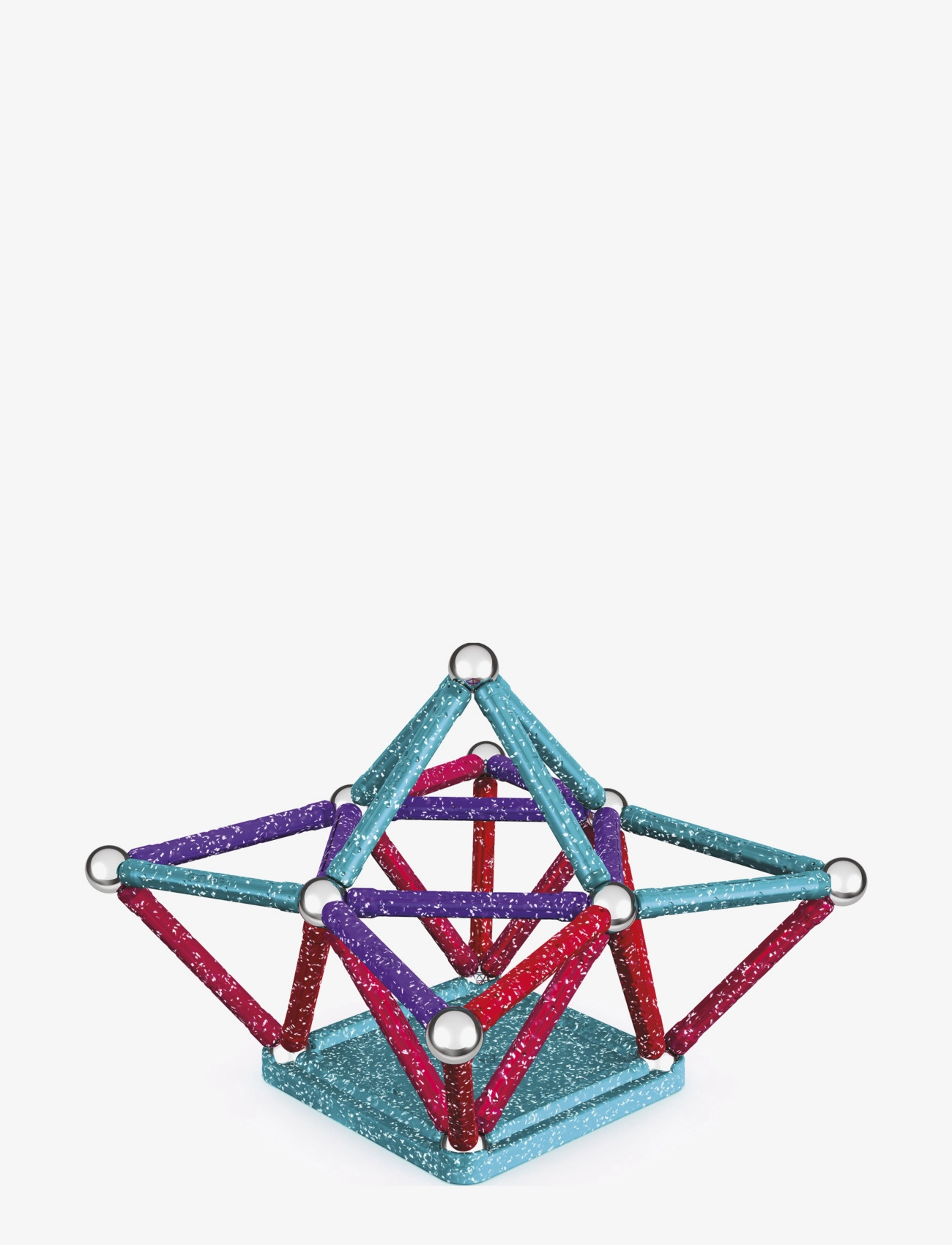 Geomag - Geomag Glitter Recycled 60 Pcs - byggsatser - multi coloured - 1