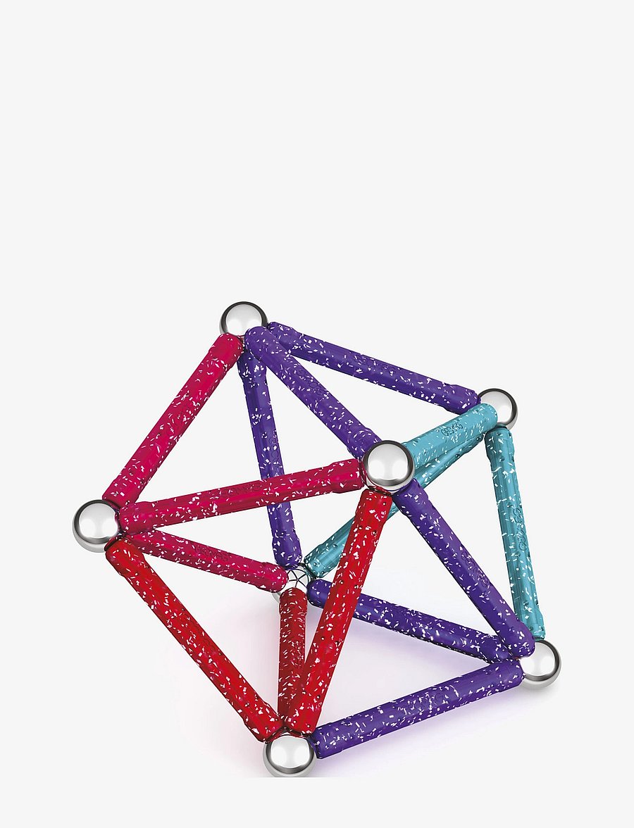 Geomag - Geomag Glitter Recycled 60 Pcs - building sets - multi coloured - 3