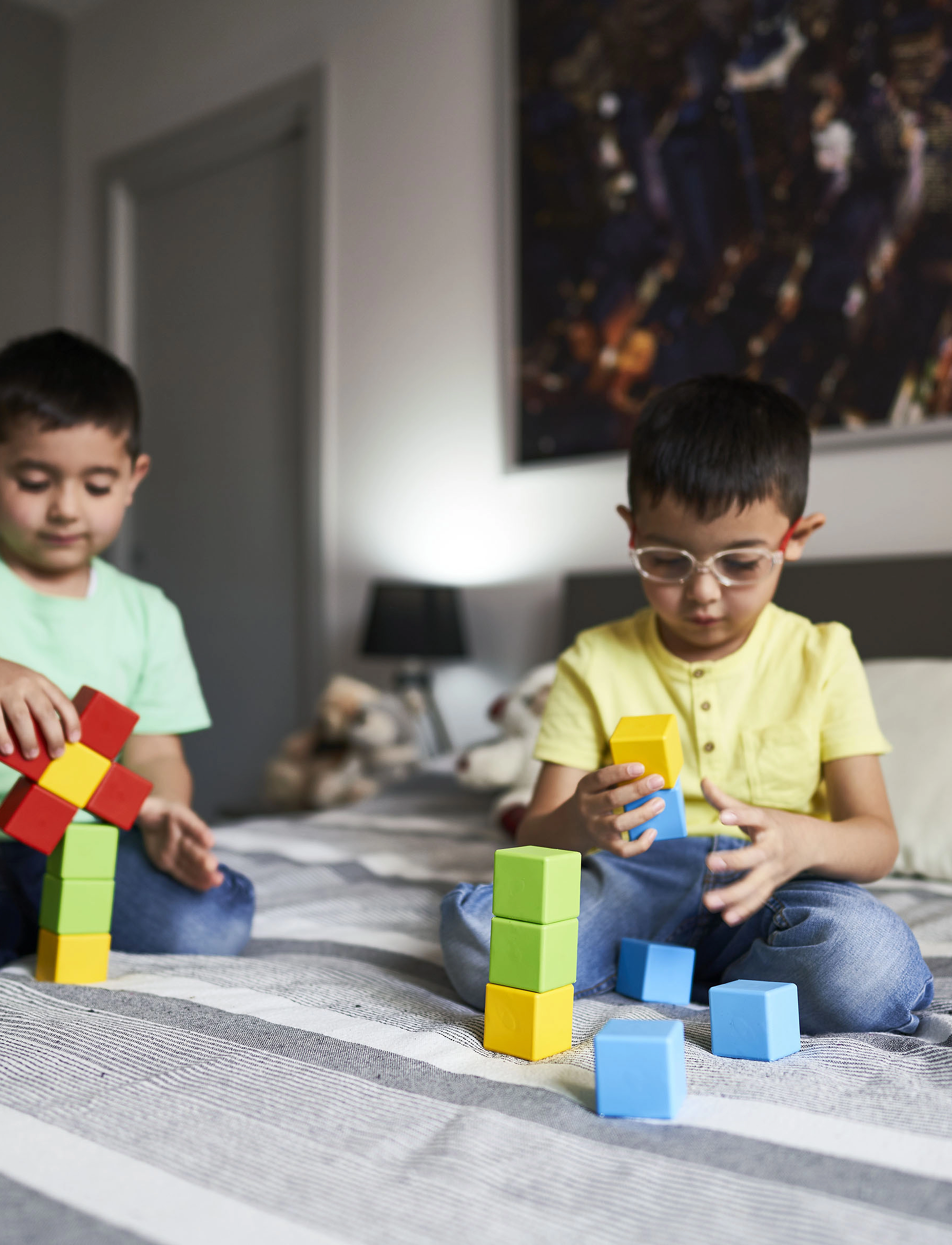 Geomag Geomag Magicube Recycled Creative Set 16 Pcs, One Size, Multi/patterned, Byggesæt Og -Klodser > Byggeklodser, Børn