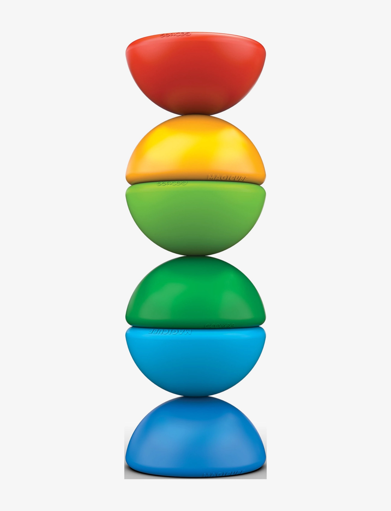 Geomag - GEOMAG MAGICUBE MAGIC STACKING 6 PCS - rakennuspalikat - multi coloured - 2