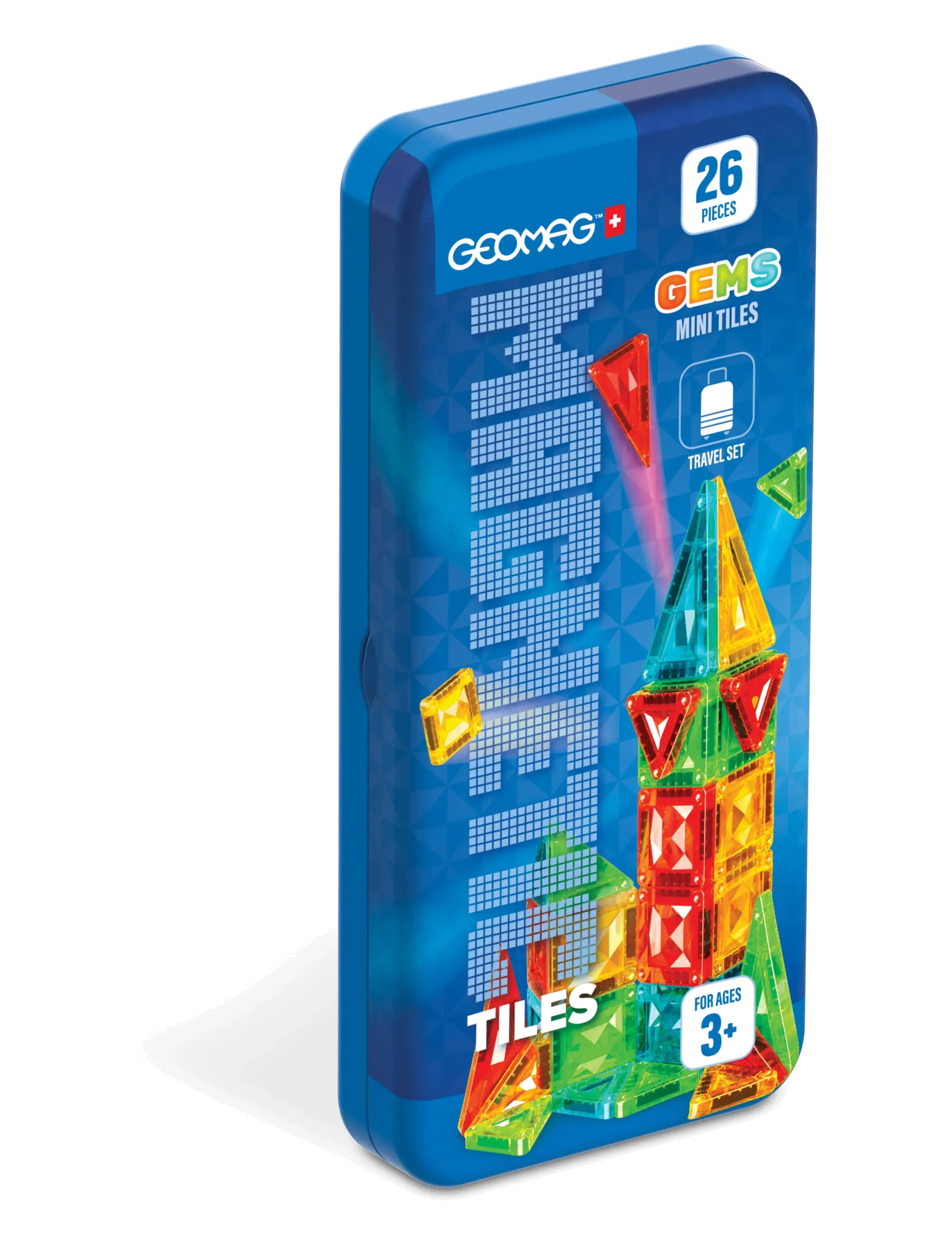 Geomag - Geomag Magnetic Tiles Mini Gems 26 delar - byggsatser - multi coloured - 2