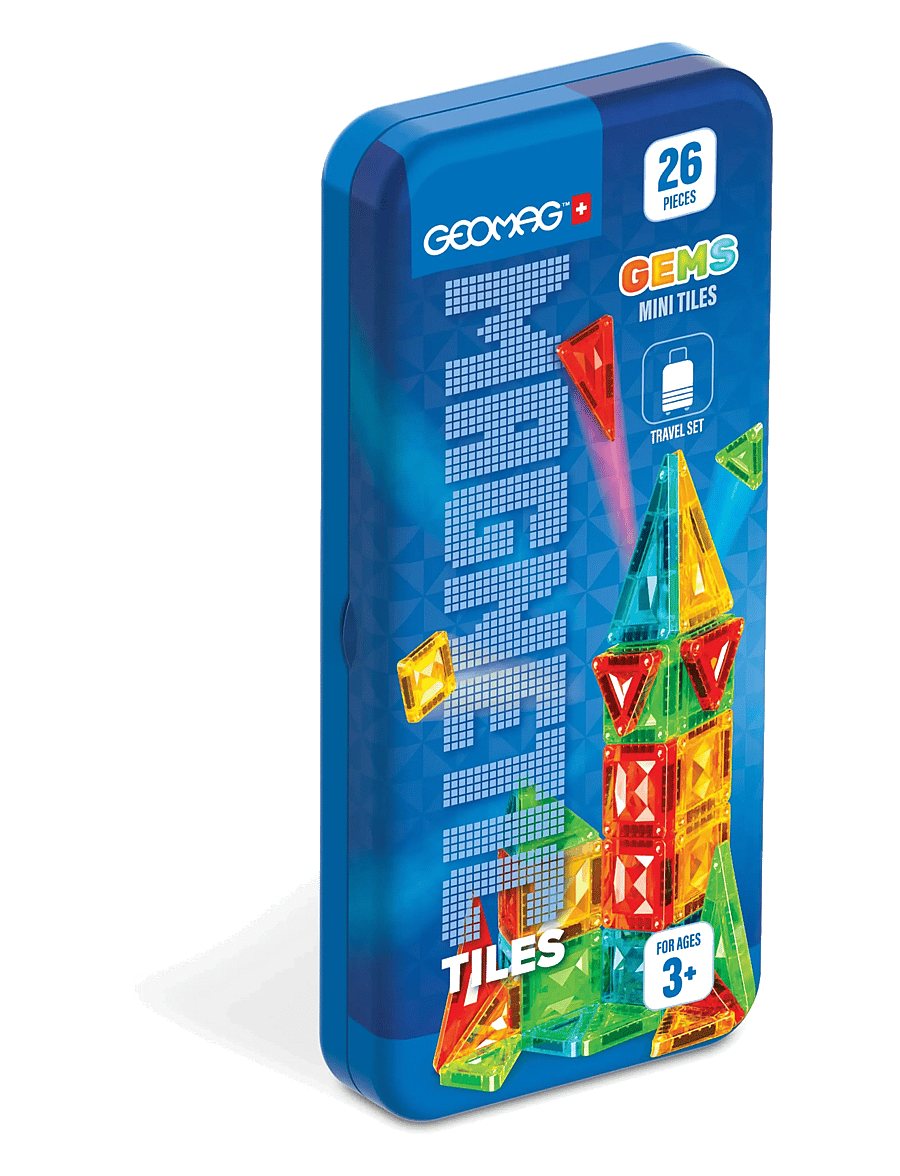 Geomag - Geomag Magnetic Tiles Mini Gems 26 delar - byggsatser - multi coloured - 2