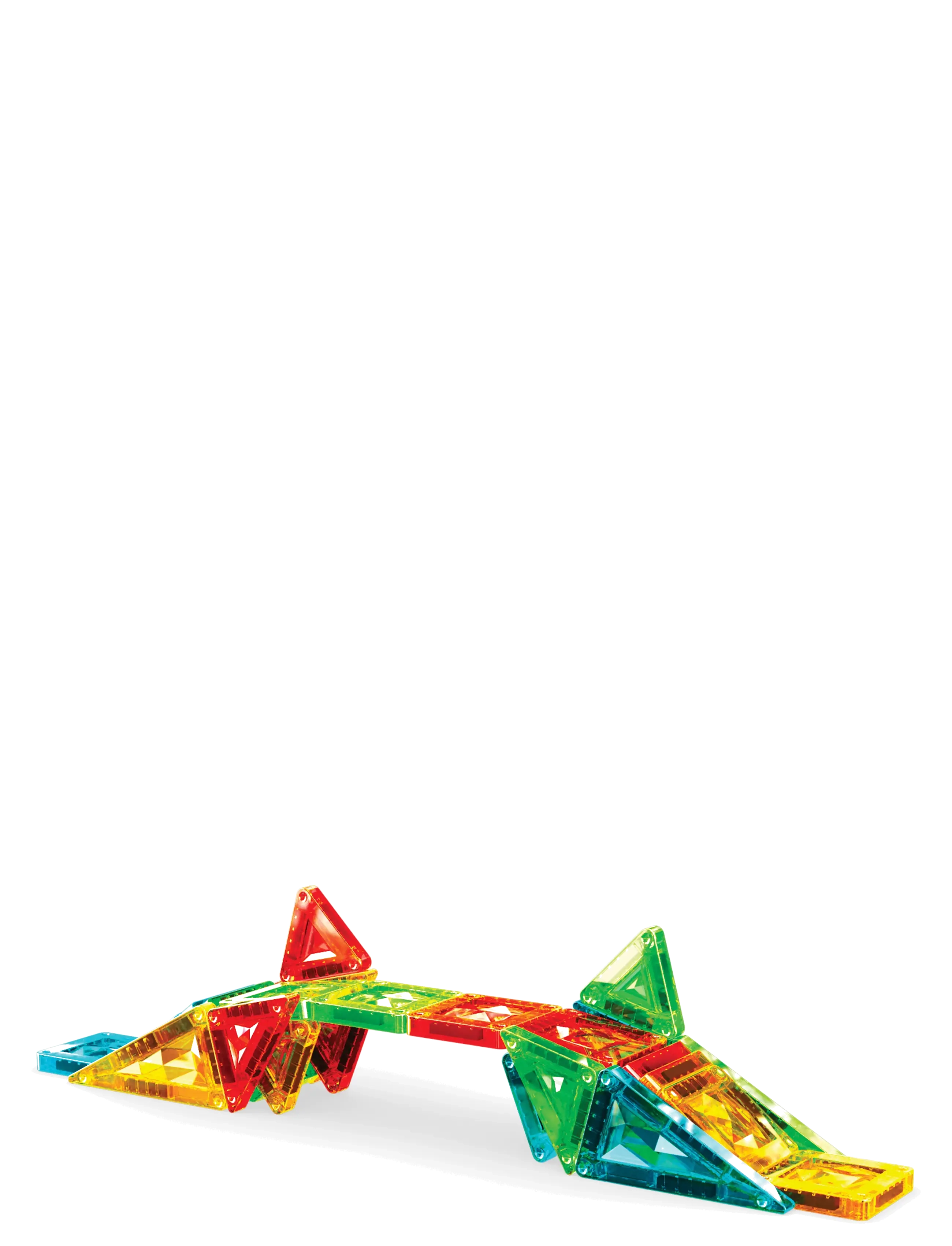 Geomag - Geomag Magnetic Tiles Mini Gems 26 delar - byggsatser - multi coloured - 3