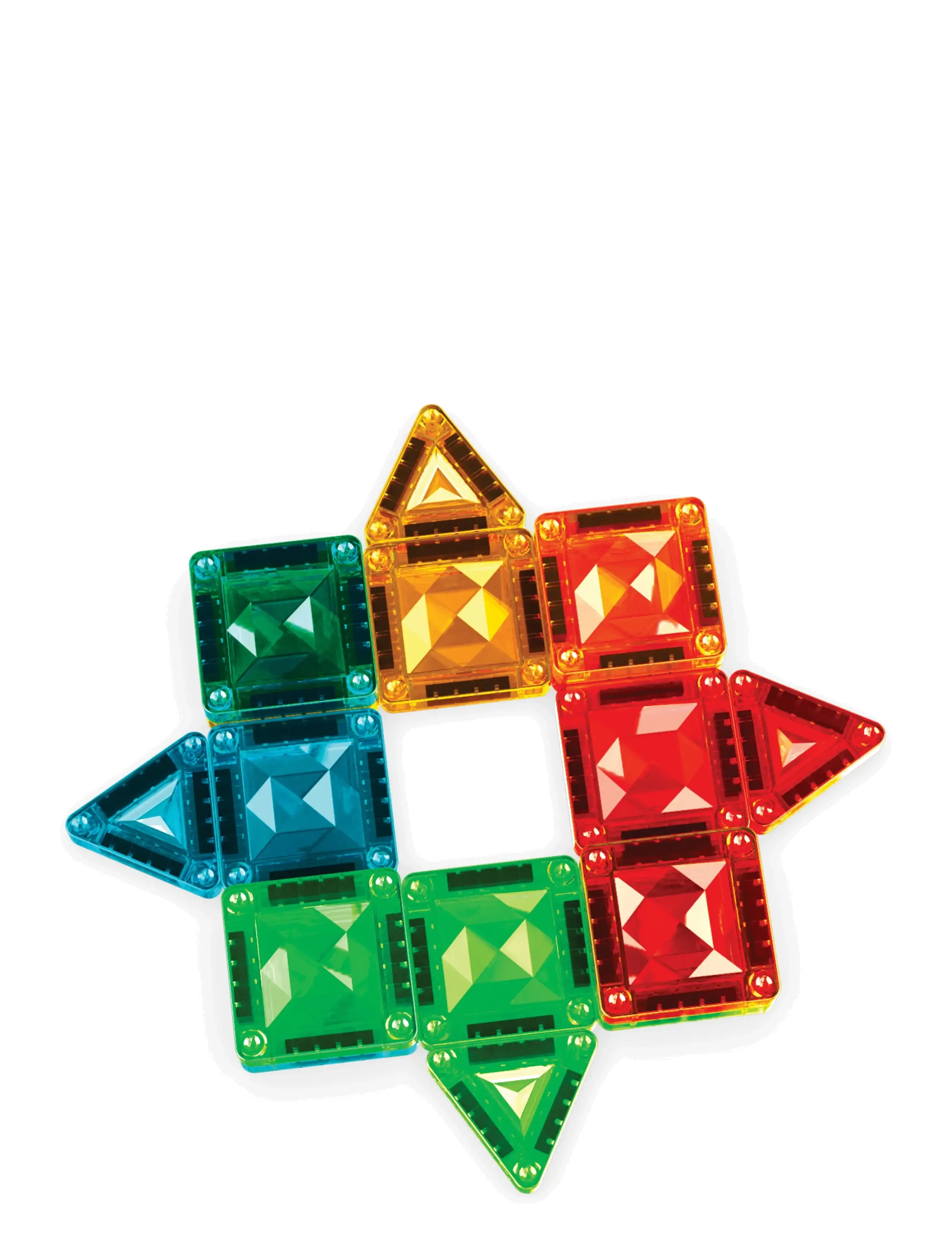 Geomag - Geomag Magnetic Tiles Mini Gems 26 delar - byggsatser - multi coloured - 4