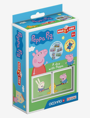 Geomag - Geomag Magicube a day with Peppa - pedagogiske puslespill - multi coloured - 0