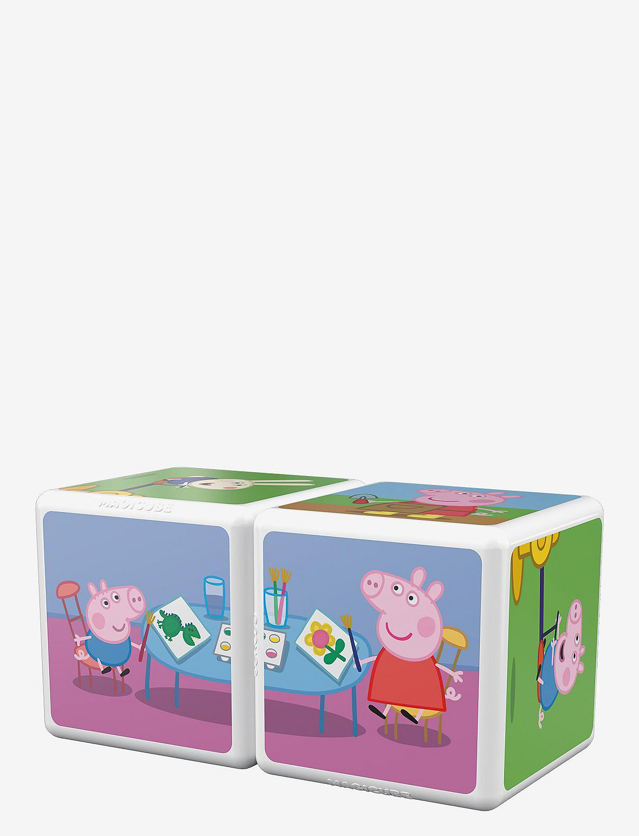 Geomag - Geomag Magicube a day with Peppa - pedagogiske puslespill - multi coloured - 1