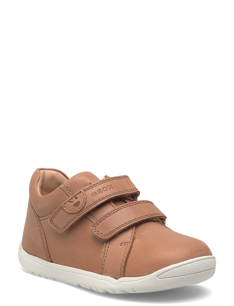 GEOX - B MACCHIA BOY B - lära-gå-skor - whisky - 0