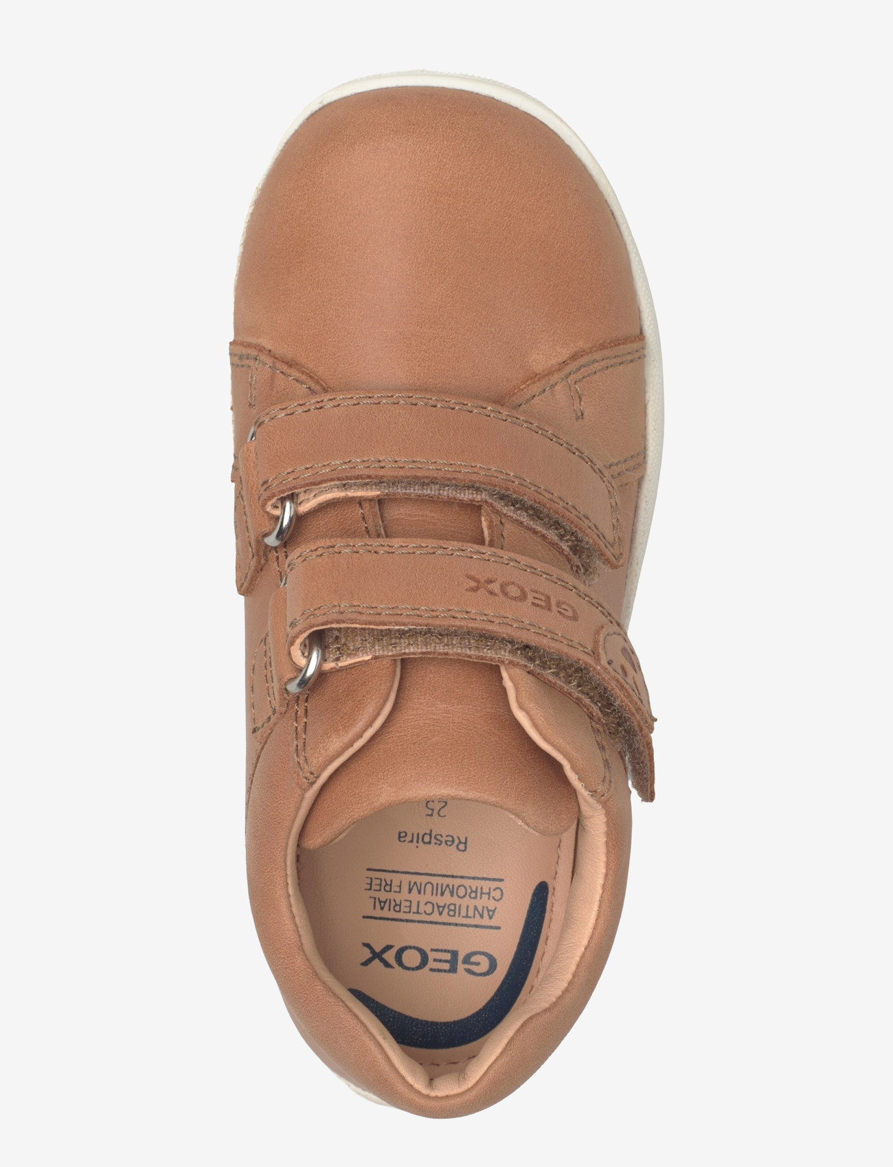 GEOX - B MACCHIA BOY B - lära-gå-skor - whisky - 3