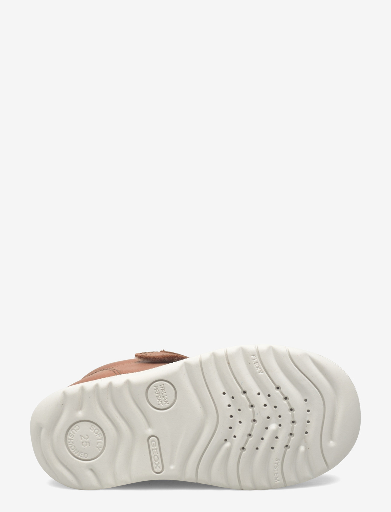 GEOX - B MACCHIA BOY B - lära-gå-skor - whisky - 4