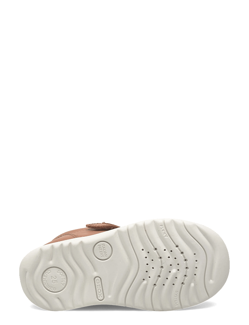 GEOX - B MACCHIA BOY B - lära-gå-skor - whisky - 4