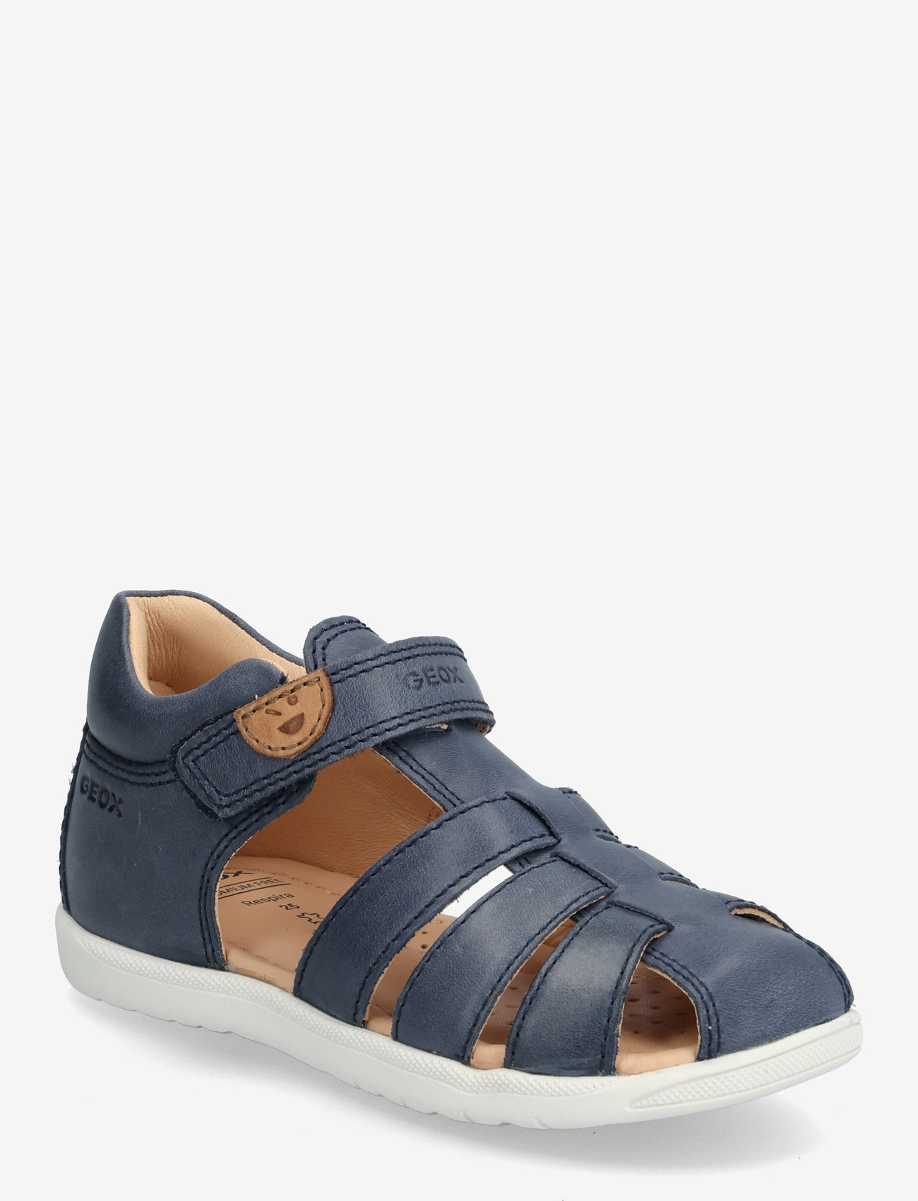 GEOX - B SANDAL MACCHIA BOY - begyndersko - navy - 0