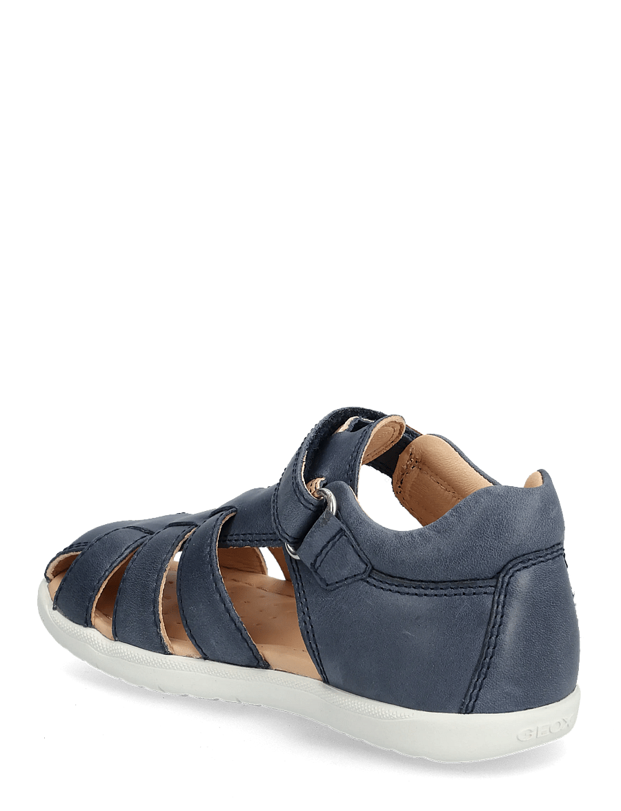 GEOX - B SANDAL MACCHIA BOY - lauflernschuhe - navy - 1