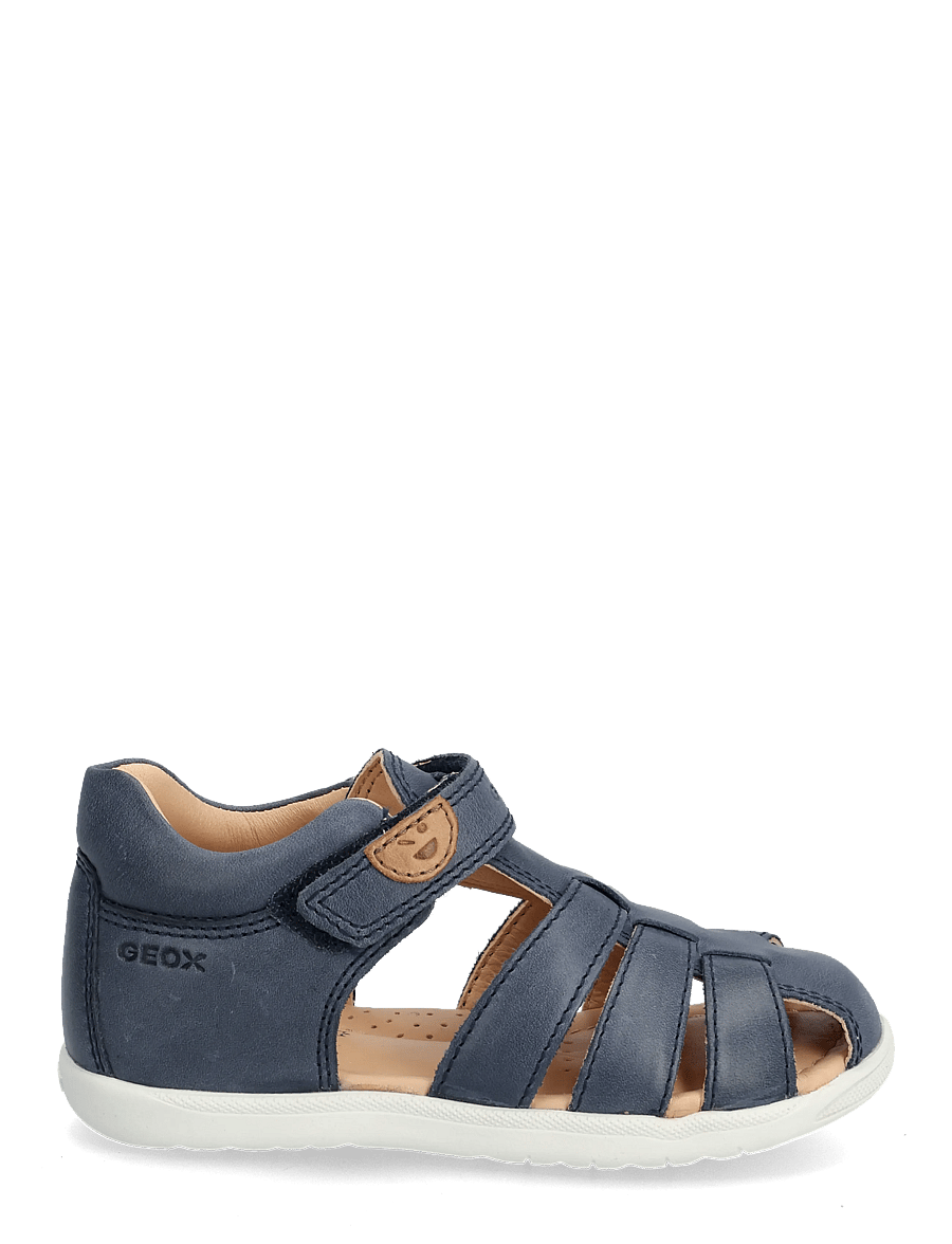 GEOX - B SANDAL MACCHIA BOY - lauflernschuhe - navy - 2