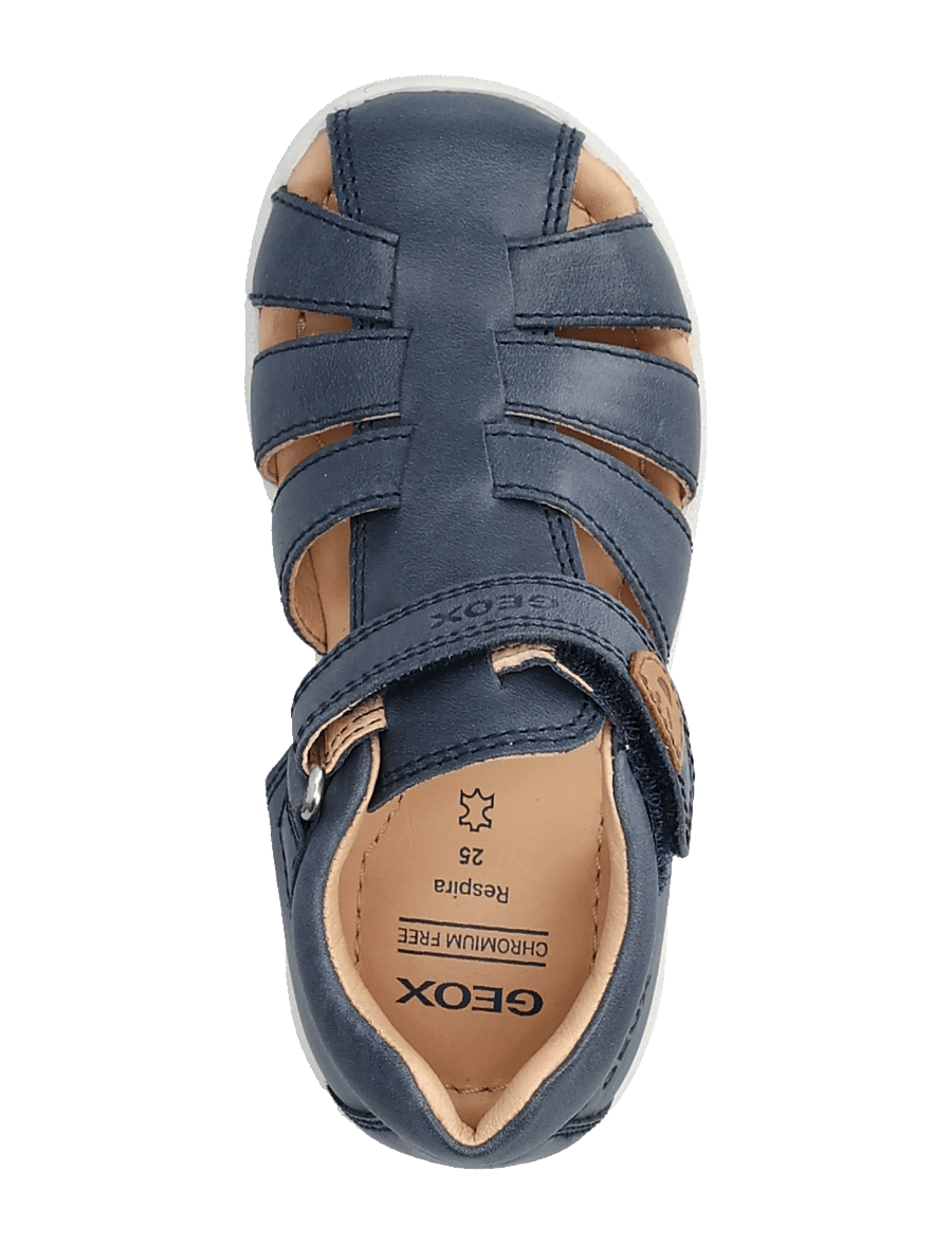 GEOX - B SANDAL MACCHIA BOY - lauflernschuhe - navy - 3