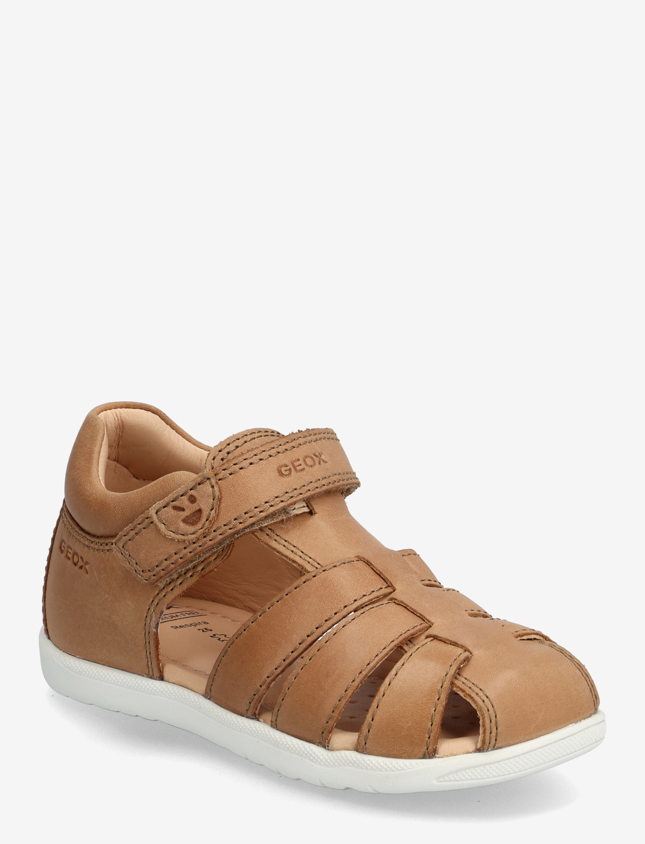 GEOX - B SANDAL MACCHIA BOY - lauflernschuhe - whisky - 0