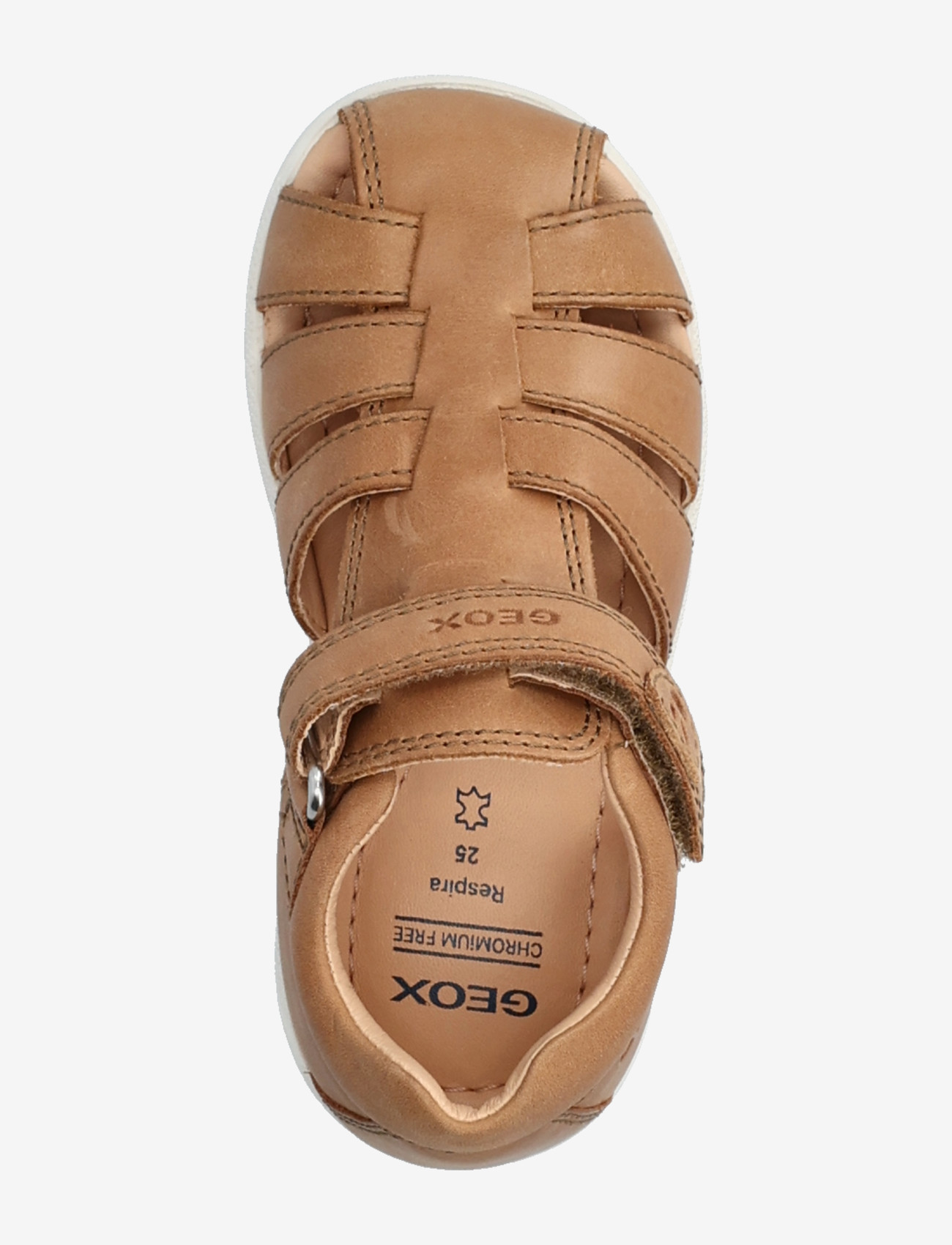 GEOX - B SANDAL MACCHIA BOY - lauflernschuhe - whisky - 3