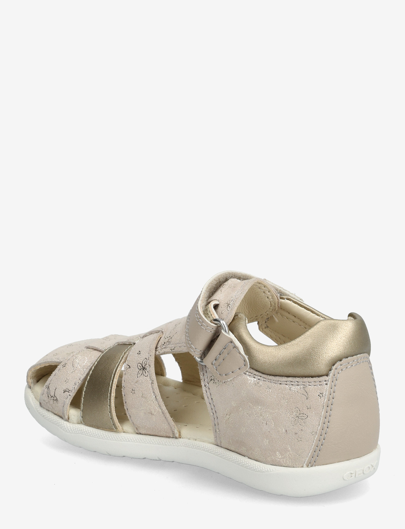 GEOX - B SANDAL MACCHIA GIR - pre-walkers - skin/platinum - 1