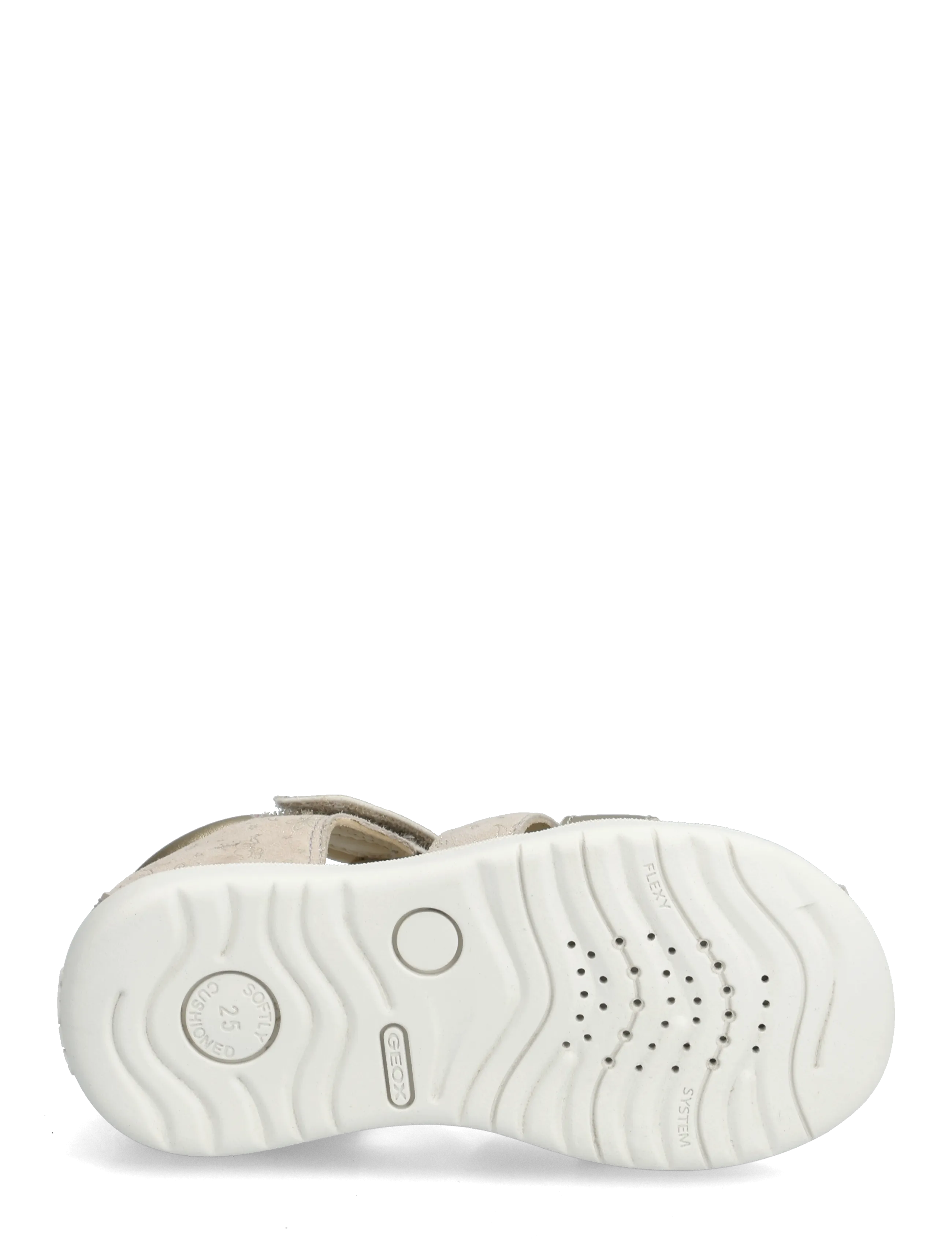 GEOX - B SANDAL MACCHIA GIR - lära-gå-skor - skin/platinum - 4