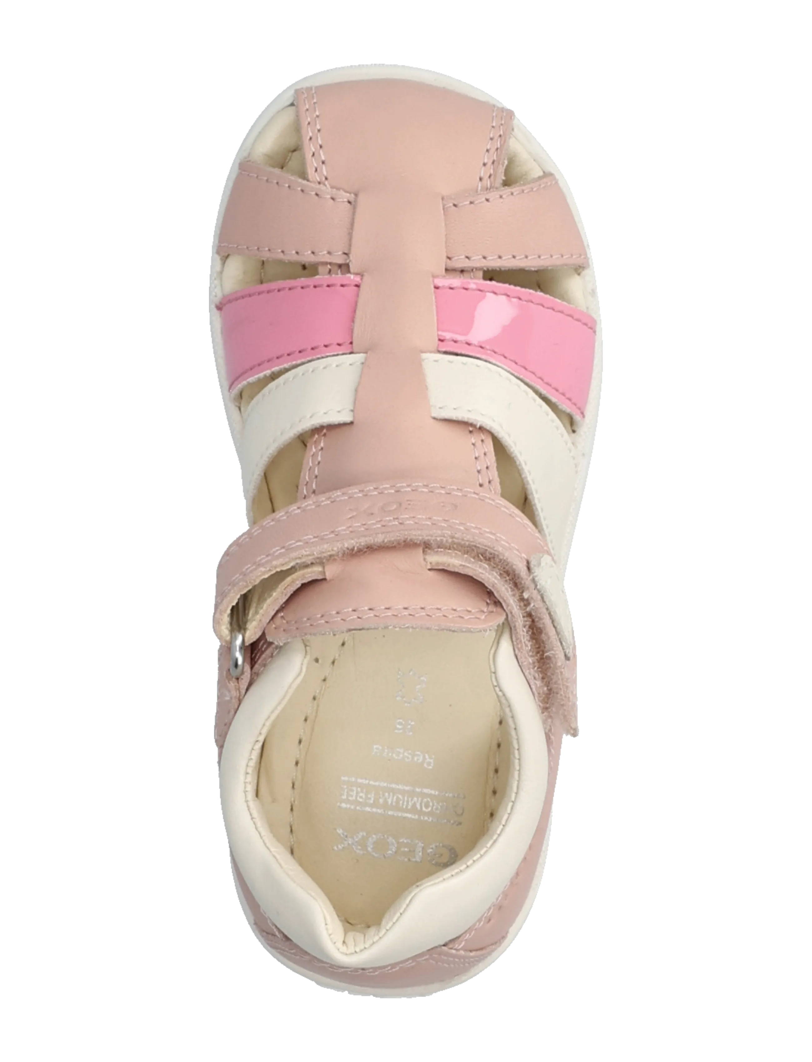 GEOX - B SANDAL MACCHIA GIR - lastele, kes veel ei käi - rose/pink - 3