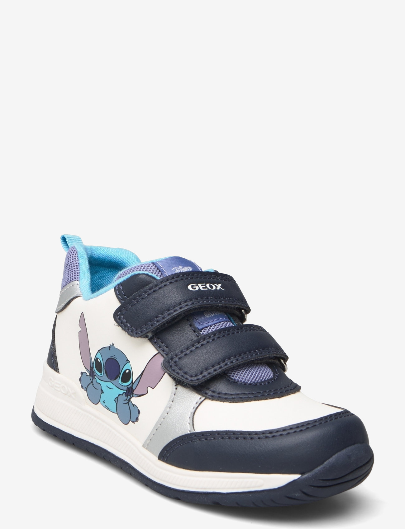 GEOX - B RISHON BOY A - niedriger schnitt - lt ivory/navy - 0