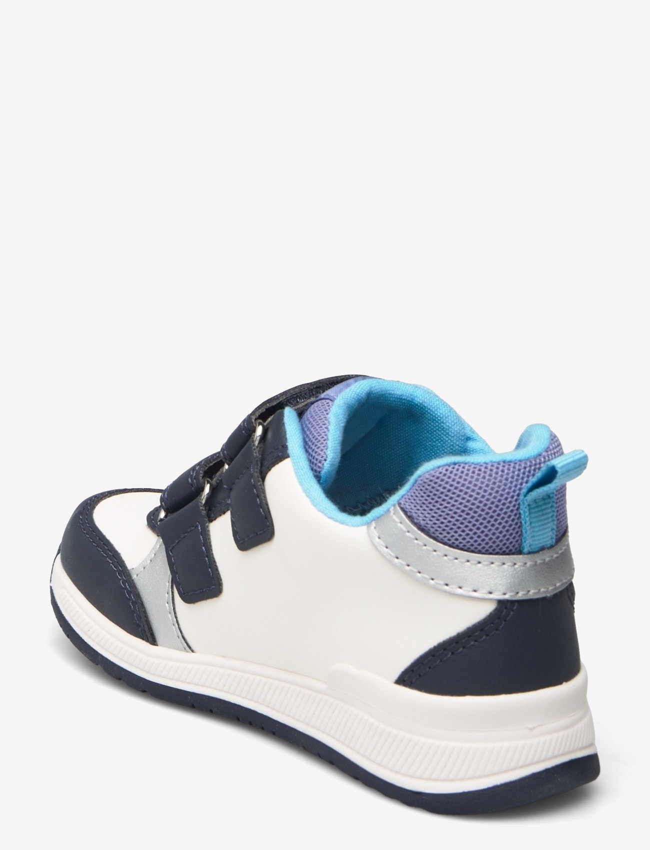 GEOX - B RISHON BOY A - niedriger schnitt - lt ivory/navy - 2