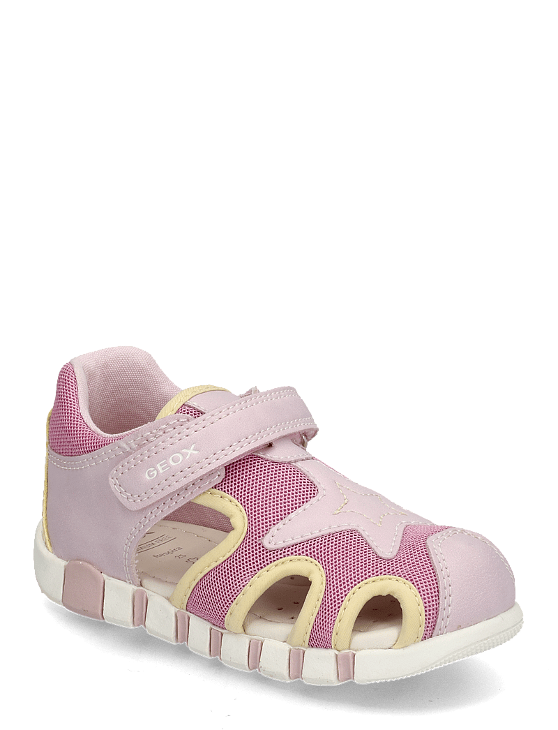 GEOX - B SANDAL IUPIDOO GIR - sandaler - pnk/yellow - 0