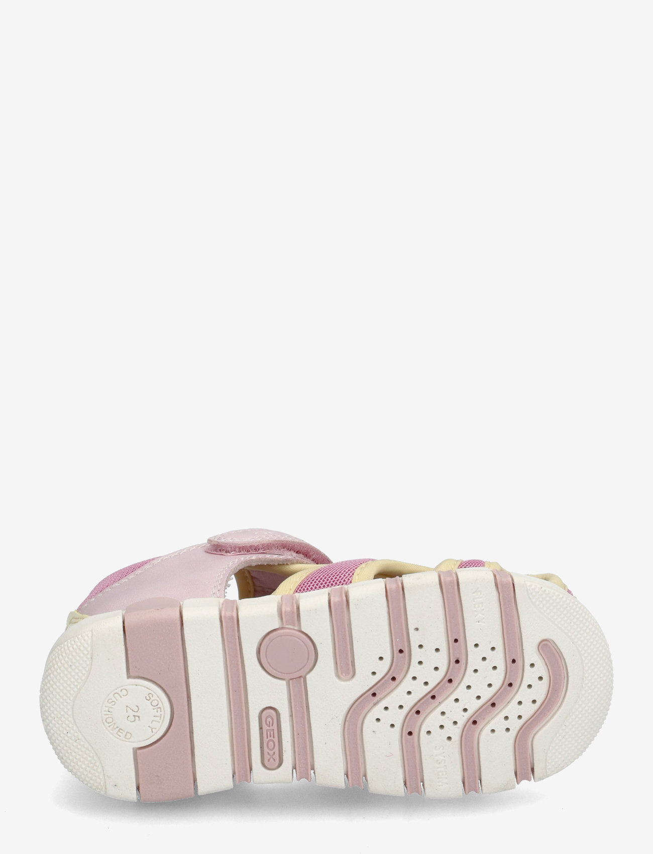 GEOX - B SANDAL IUPIDOO GIR - sandaler - pnk/yellow - 4