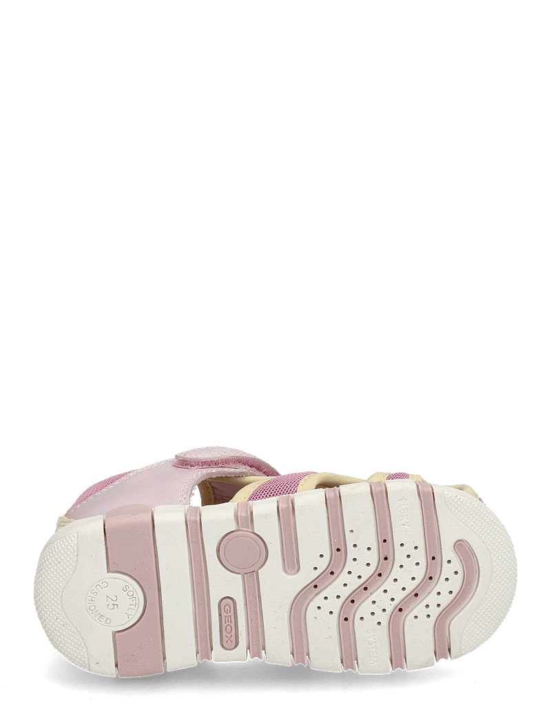 GEOX - B SANDAL IUPIDOO GIR - sandaler - pnk/yellow - 4