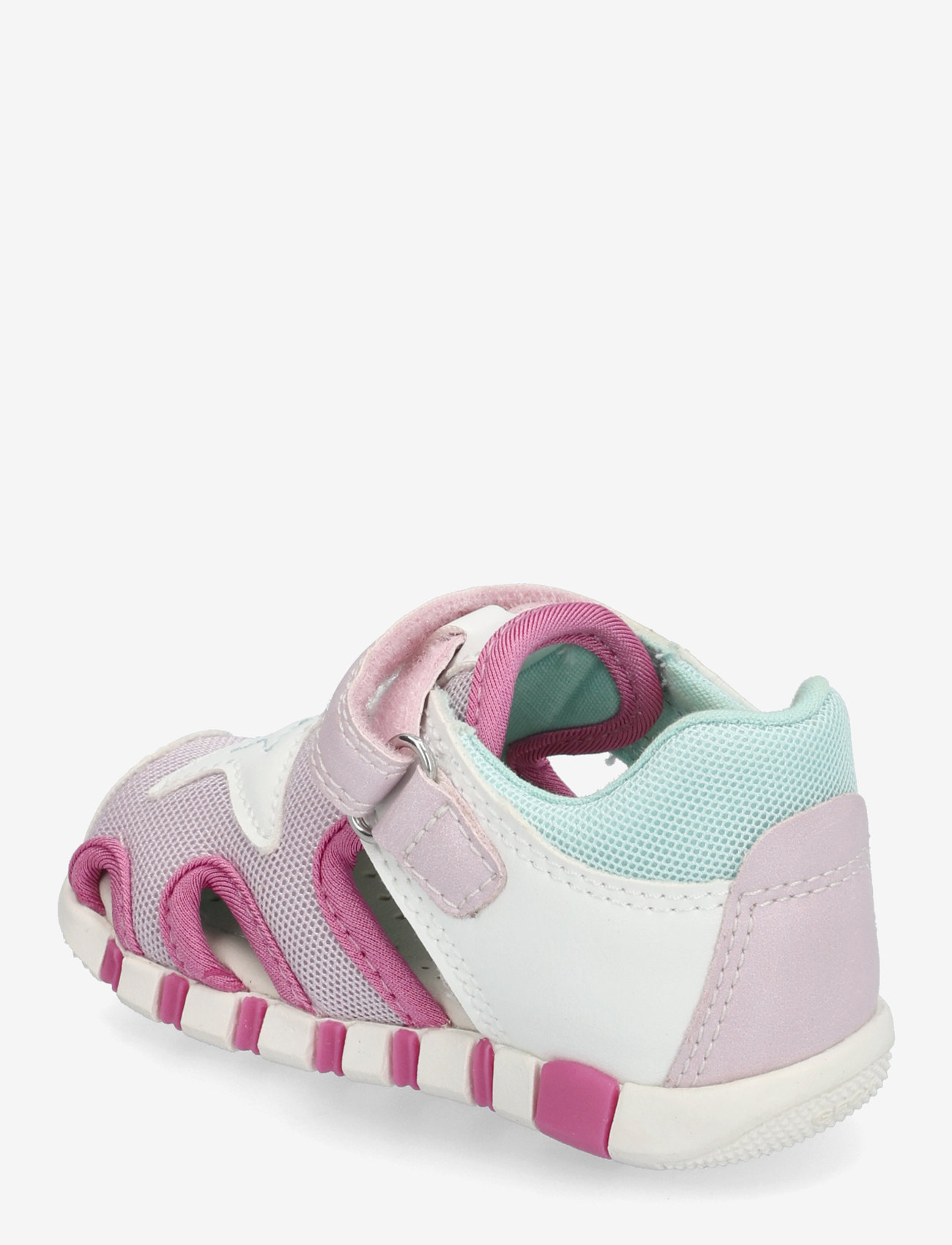 GEOX - B SANDAL IUPIDOO GIR - sandaler - wht/fucsia - 2
