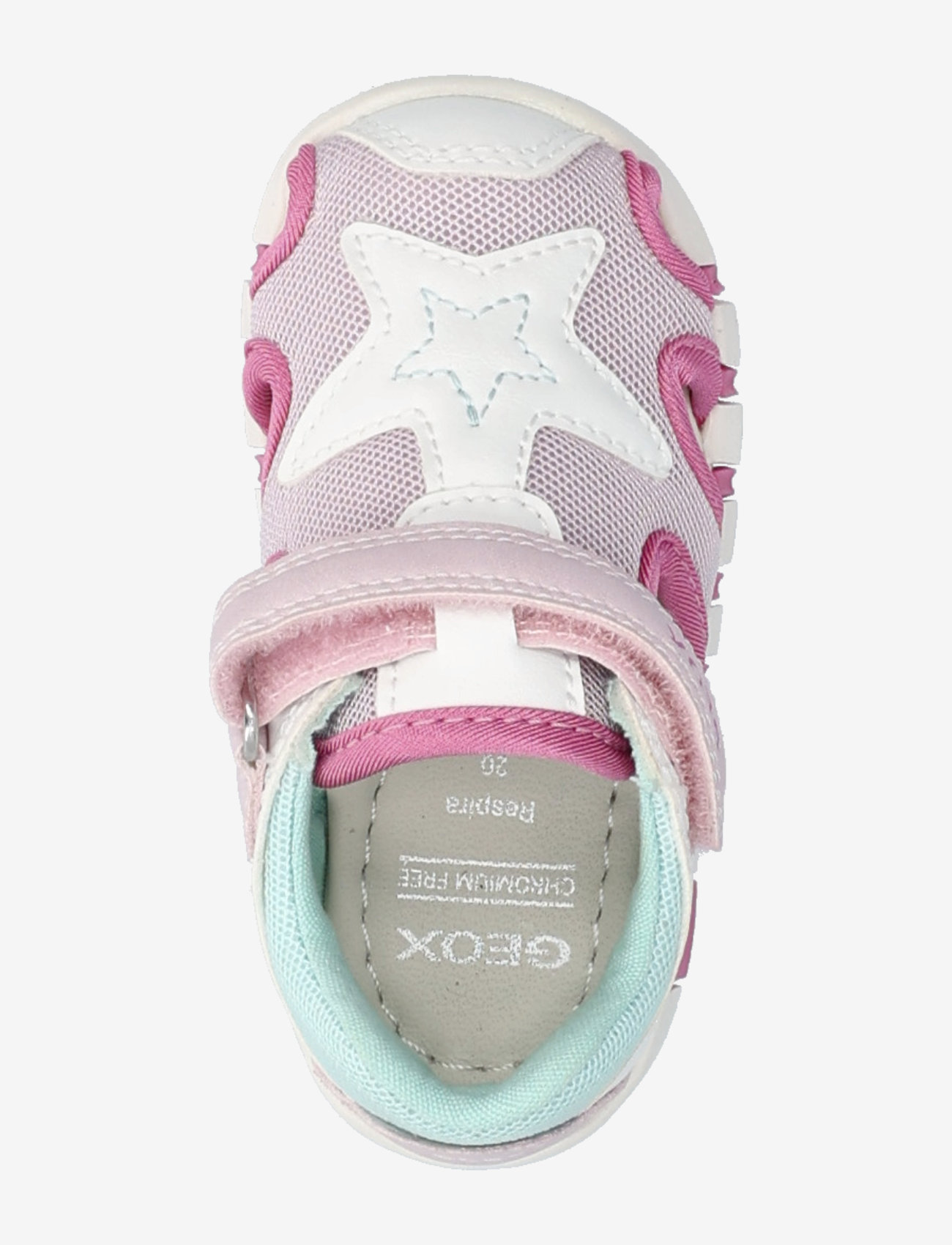 GEOX - B SANDAL IUPIDOO GIR - sandaler - wht/fucsia - 3