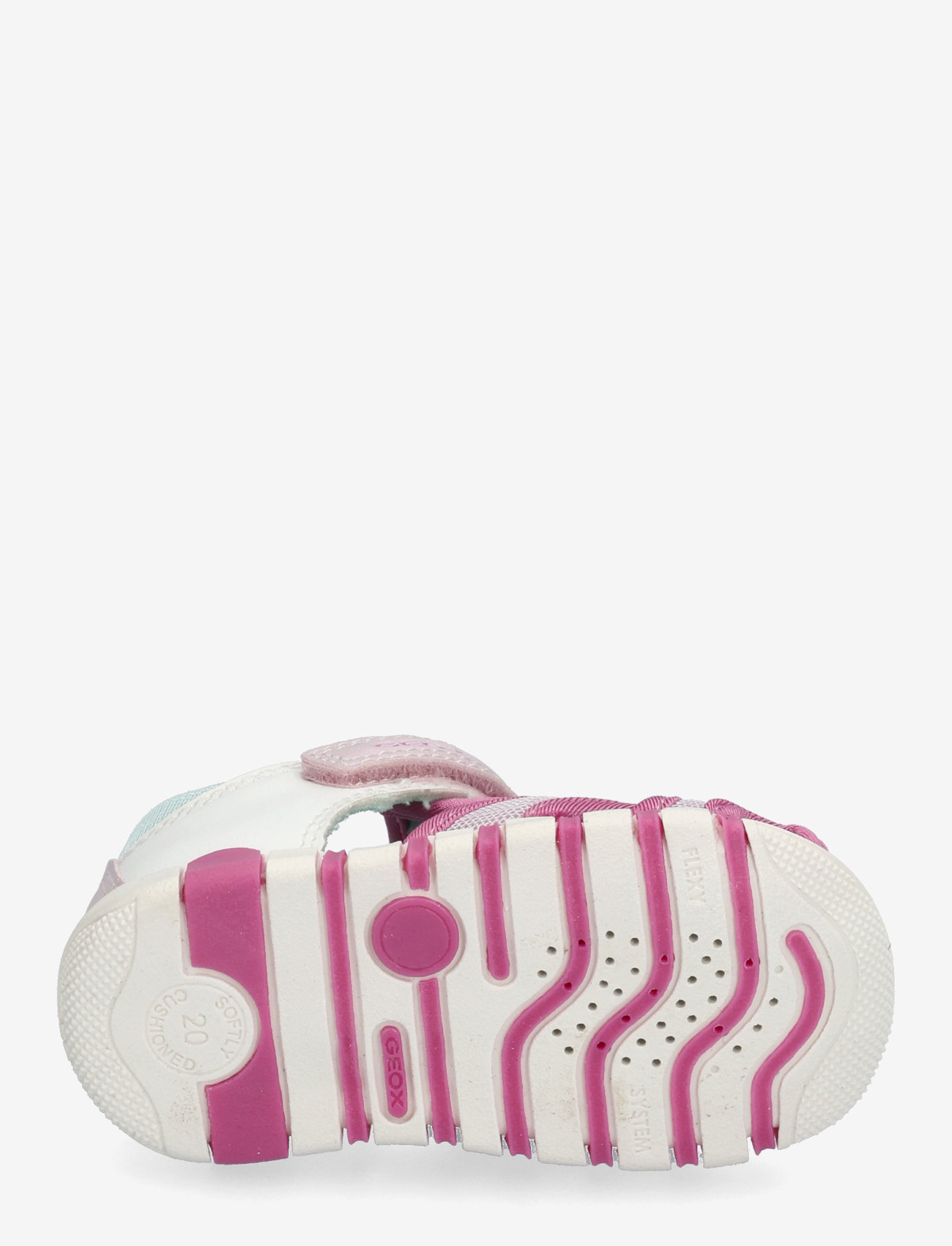 GEOX - B SANDAL IUPIDOO GIR - sandaler - wht/fucsia - 4