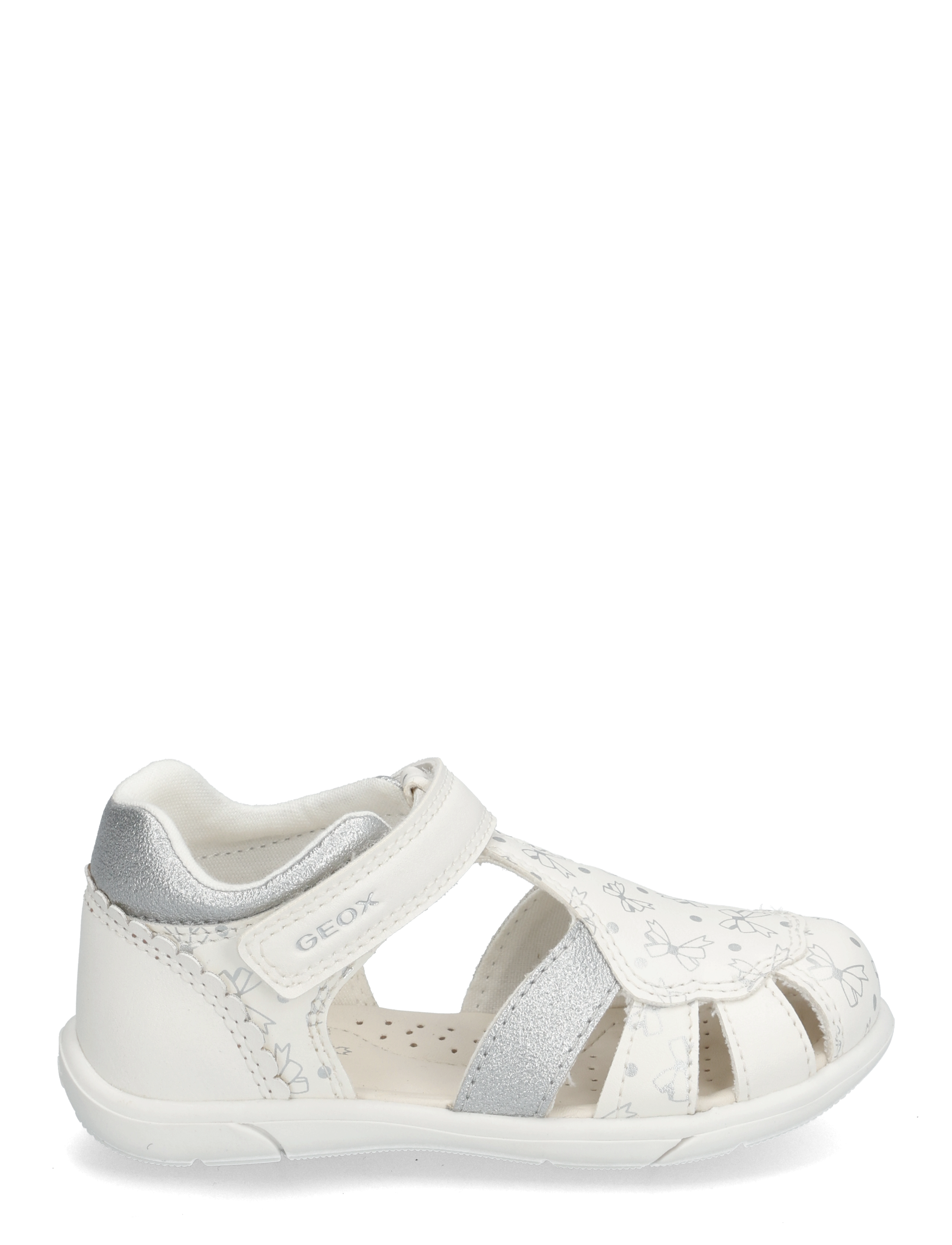 GEOX - B SANDAL ZAPITO GIRL - white/silver - 1