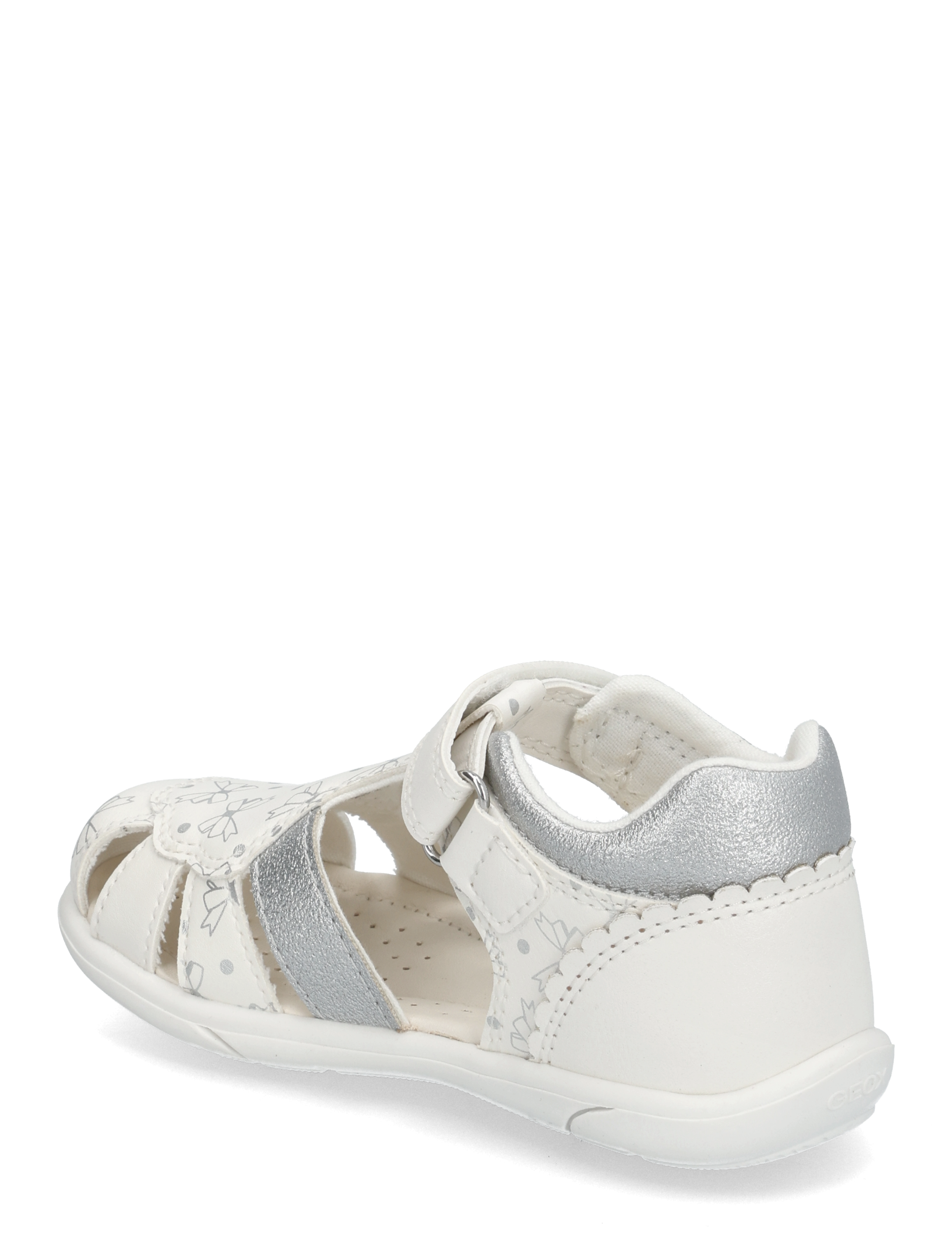 GEOX - B SANDAL ZAPITO GIRL - white/silver - 2