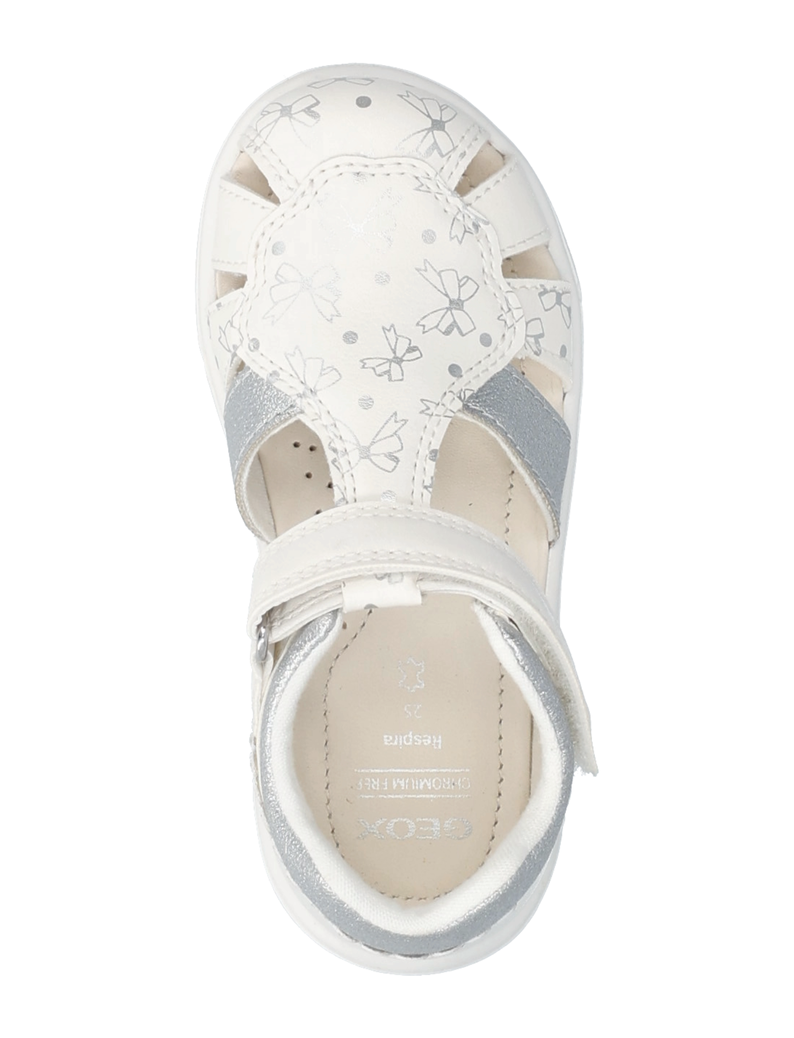 GEOX - B SANDAL ZAPITO GIRL - white/silver - 3
