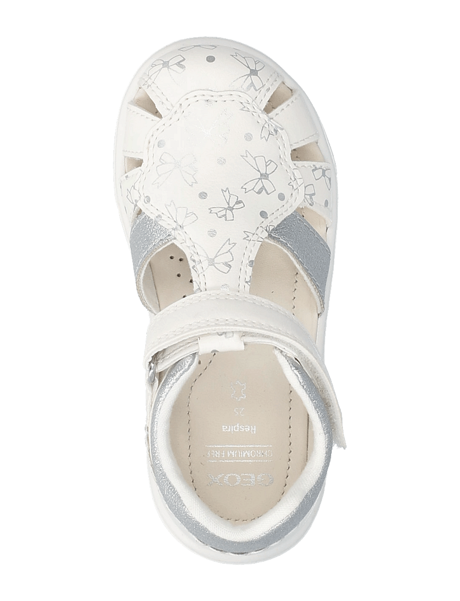 GEOX - B SANDAL ZAPITO GIRL - des sandales - white/silver - 3
