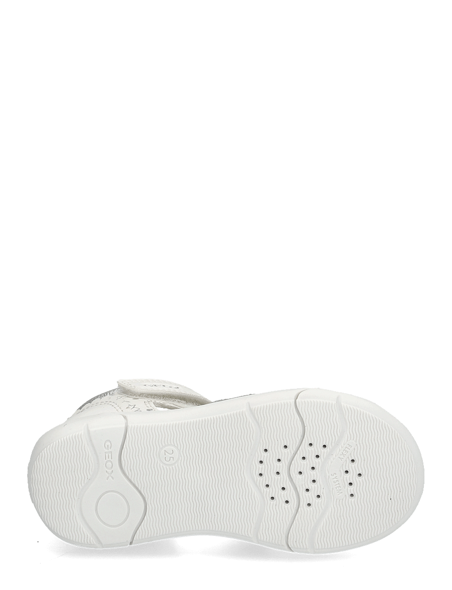 GEOX - B SANDAL ZAPITO GIRL - des sandales - white/silver - 4