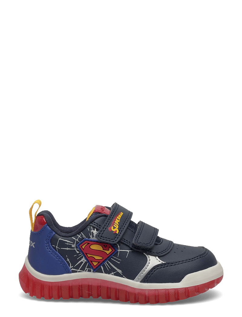 GEOX - B LIGHTYLOO BOY B - blinkende turnschuhe - blu azure - 1