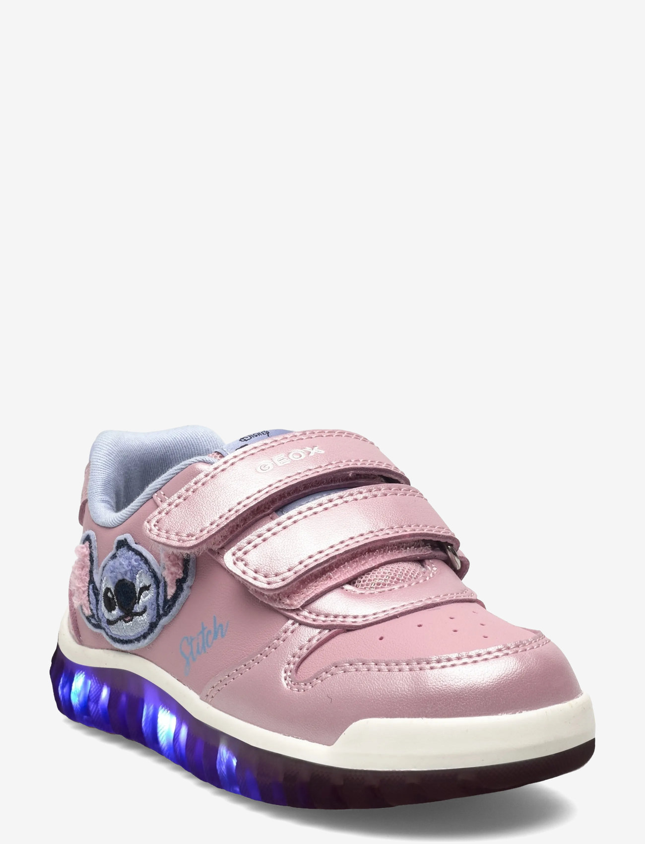 GEOX - B LIGHTYLOO GIRL B - low tops - pink/ltblu - 0